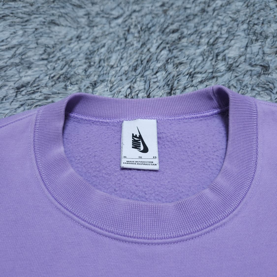나이키) XL 여자 NRG 솔로스우시 맨투맨 라일락 / 왕눈이샵 상품이미지7