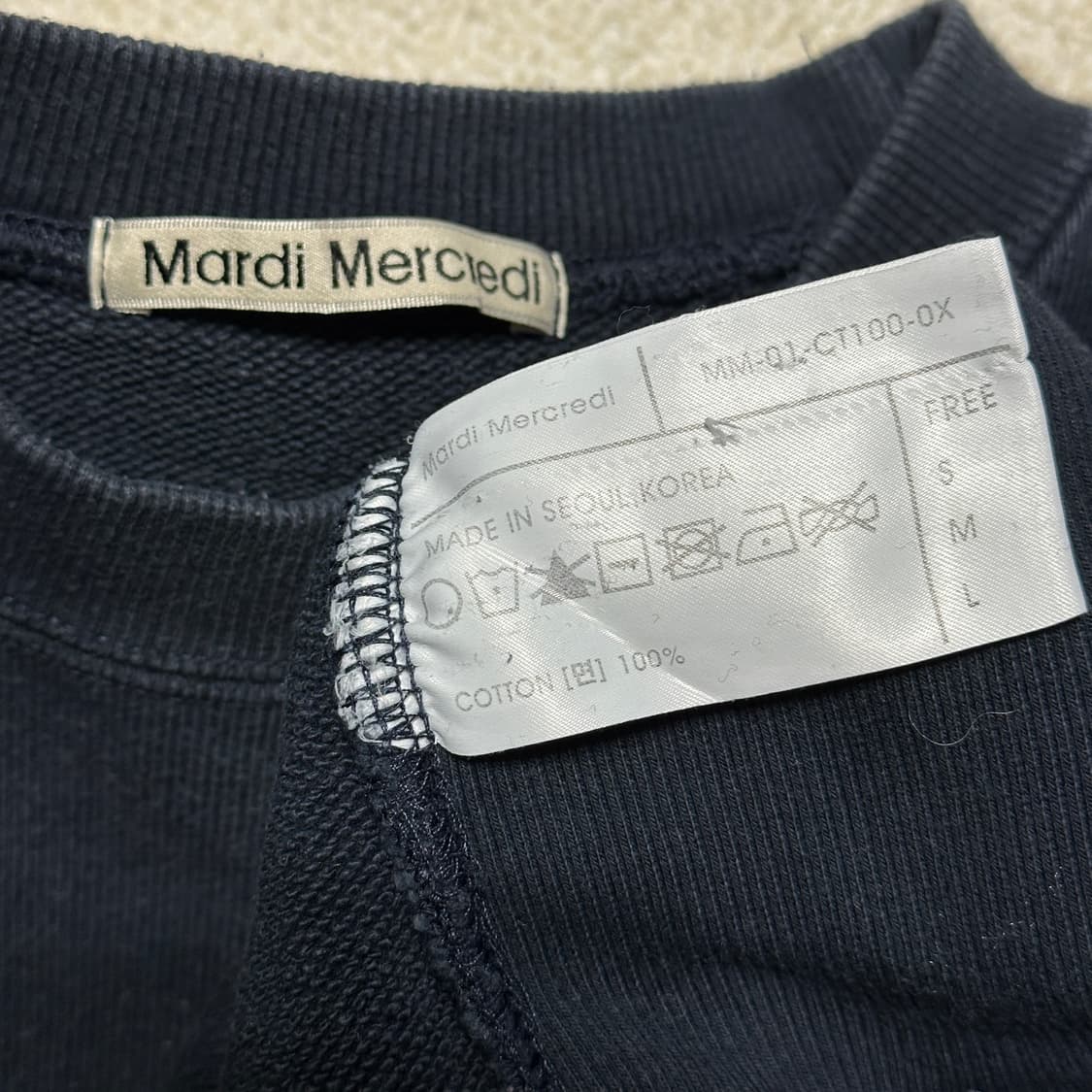 마르디 메크르디 스웨트셔츠 상품이미지6
