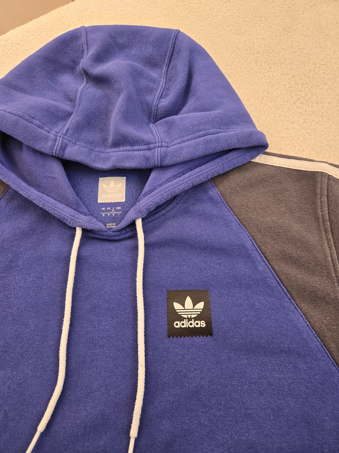 아디다스 올드스쿨 삼선 후드티 M 상품이미지4