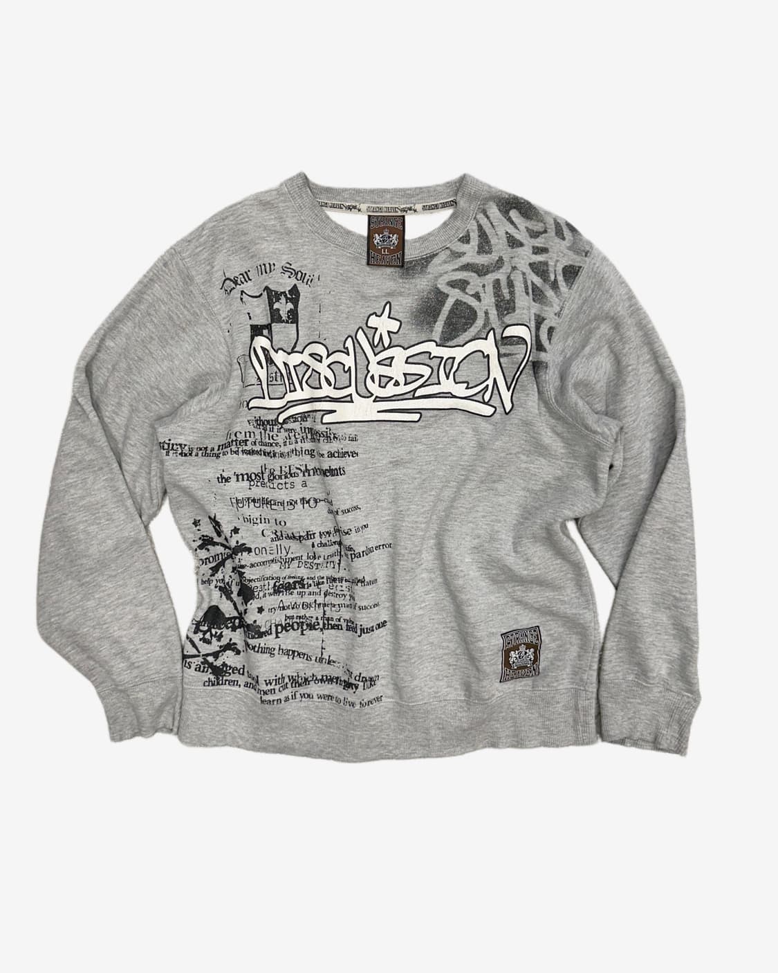 STRANGE HEAVEN grunge sweat shirt 상품이미지1