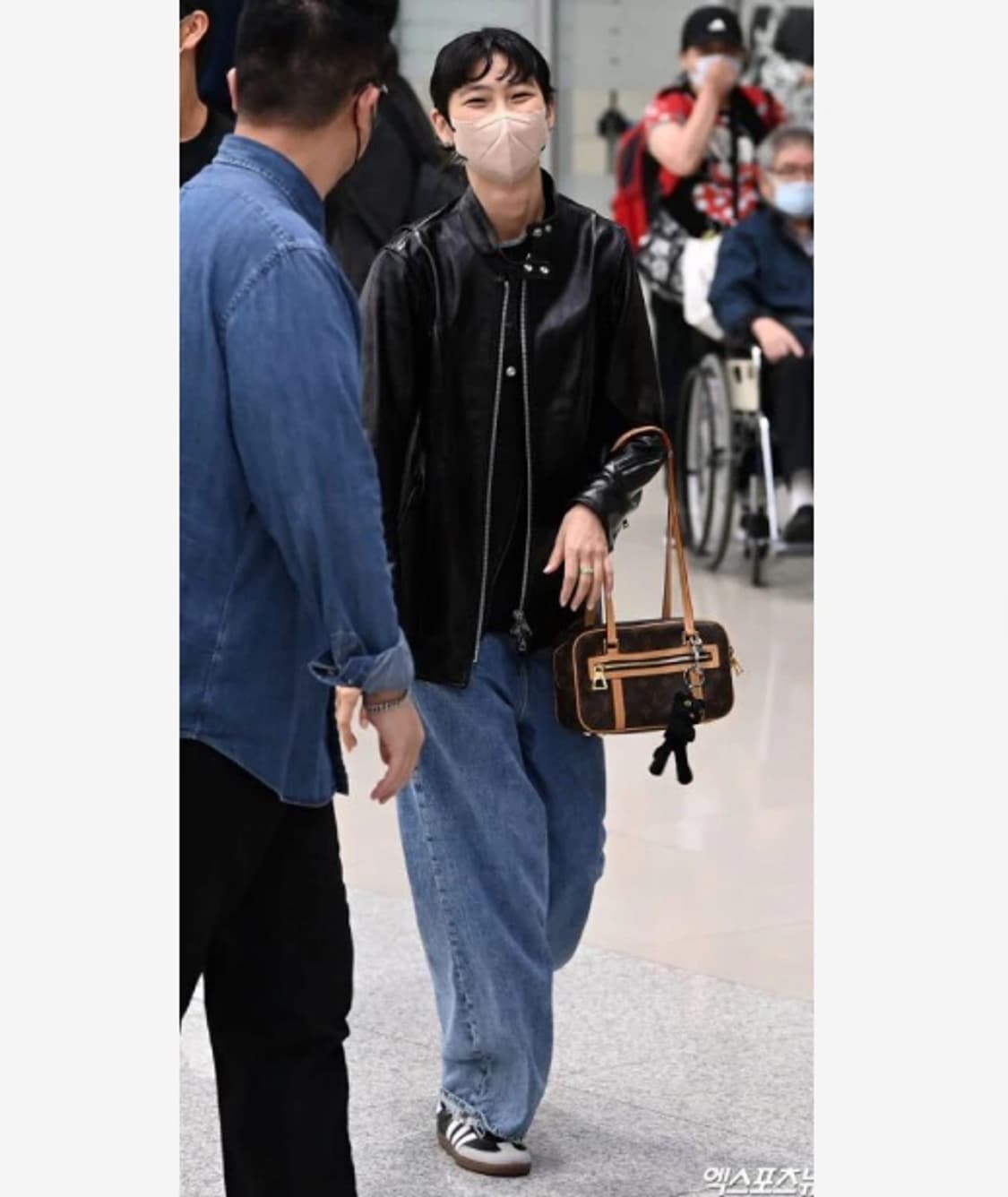 아디다스 삼바 비건 블랙 화이트 270 / US9 상품이미지6