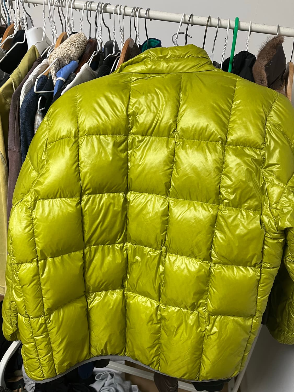 디스이즈네버댓 퍼텍스 라이트 다운 경량패딩 올리브 L 상품이미지4