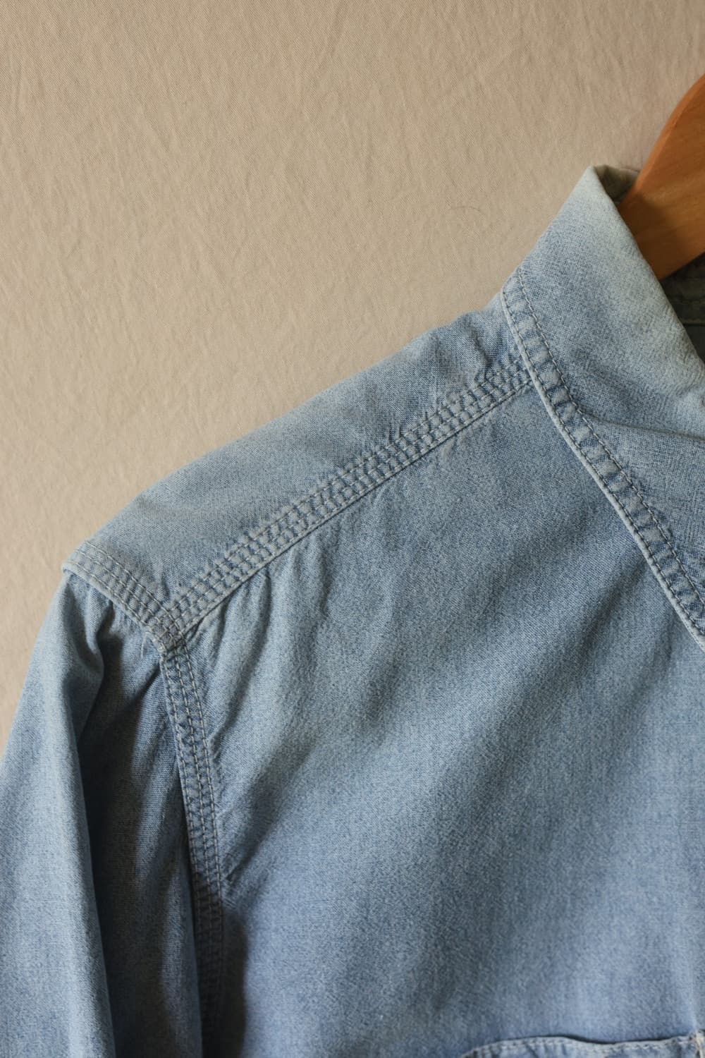 엔지니어드가먼츠 올드라벨 샴브레이 셔츠S 상품이미지4