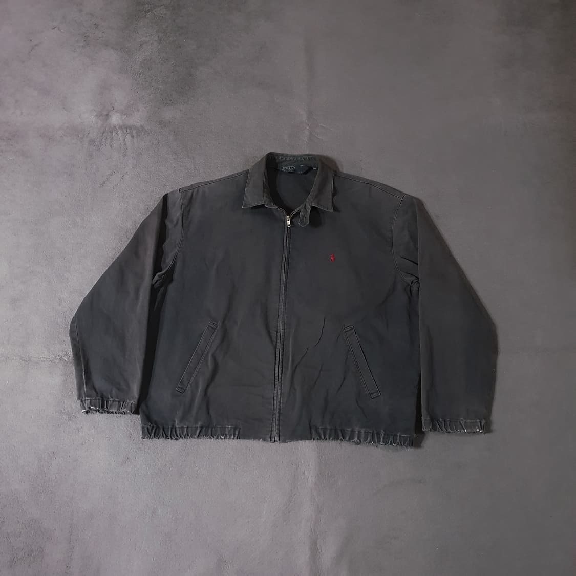 90s 폴로 하드페이딩 블루종 자켓 XL 상품이미지1