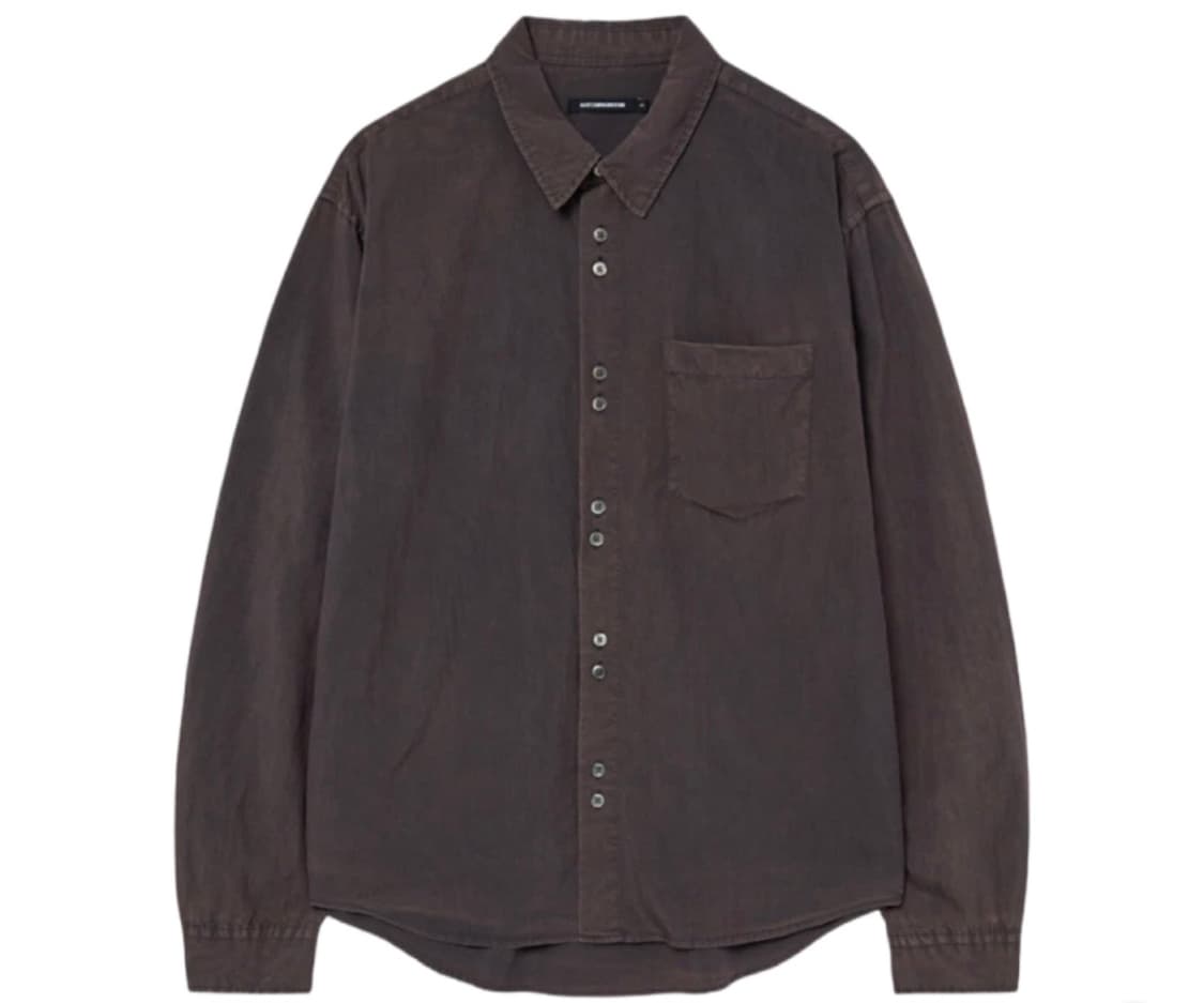 해칭룸 라나 셔츠 브라운 차콜 5 상품이미지1