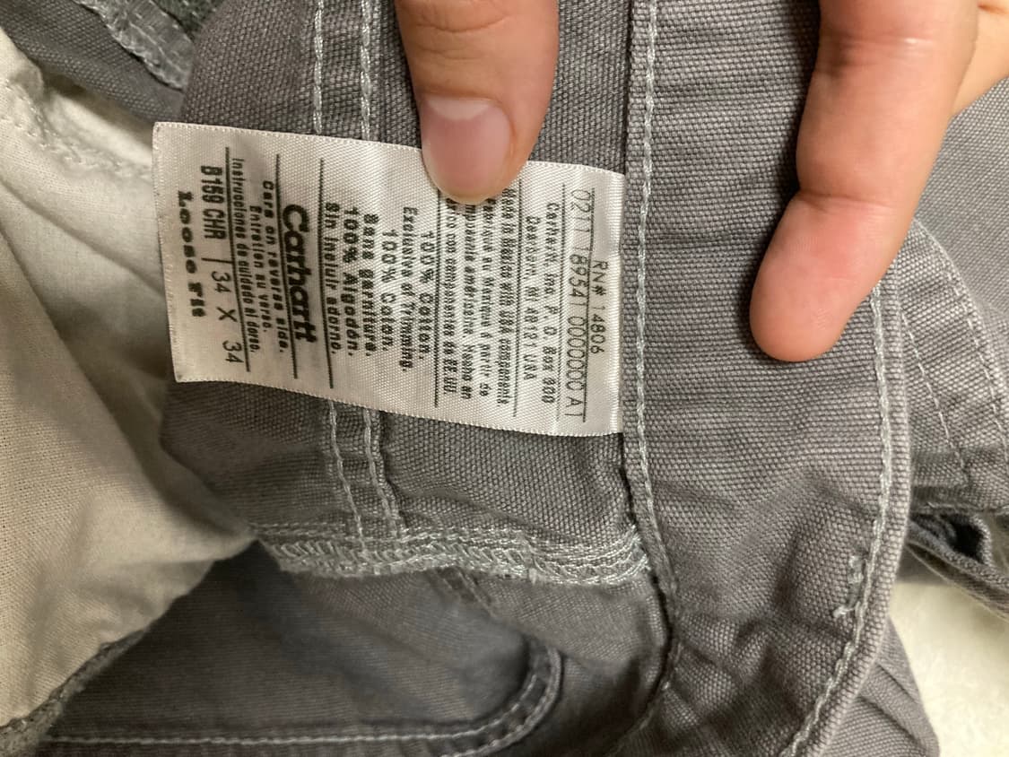 칼하트 싱글니 빈티지 34사이즈 상품이미지3