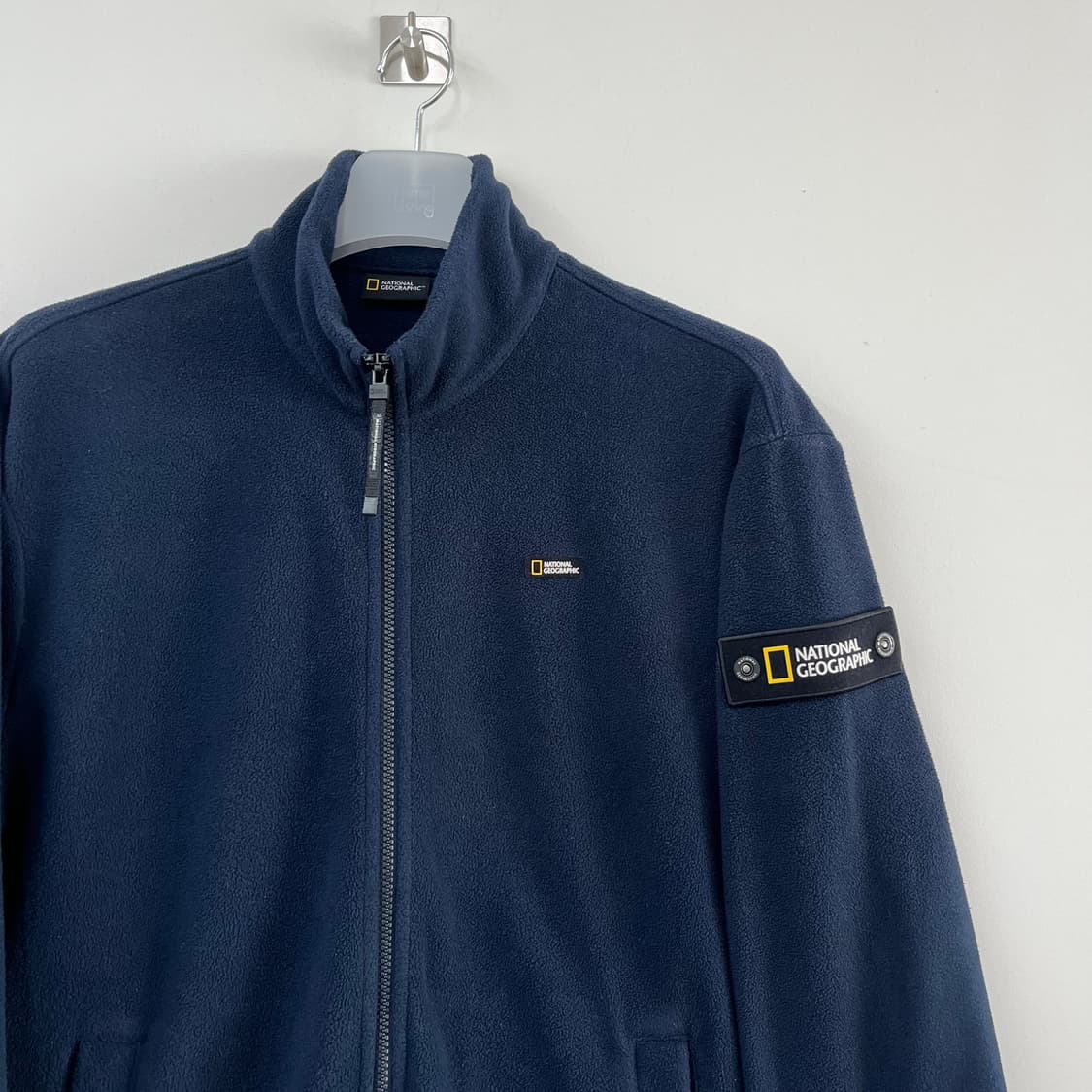 내셔널 지오그래픽 와펜 네이비 플리스 자켓 상품이미지4