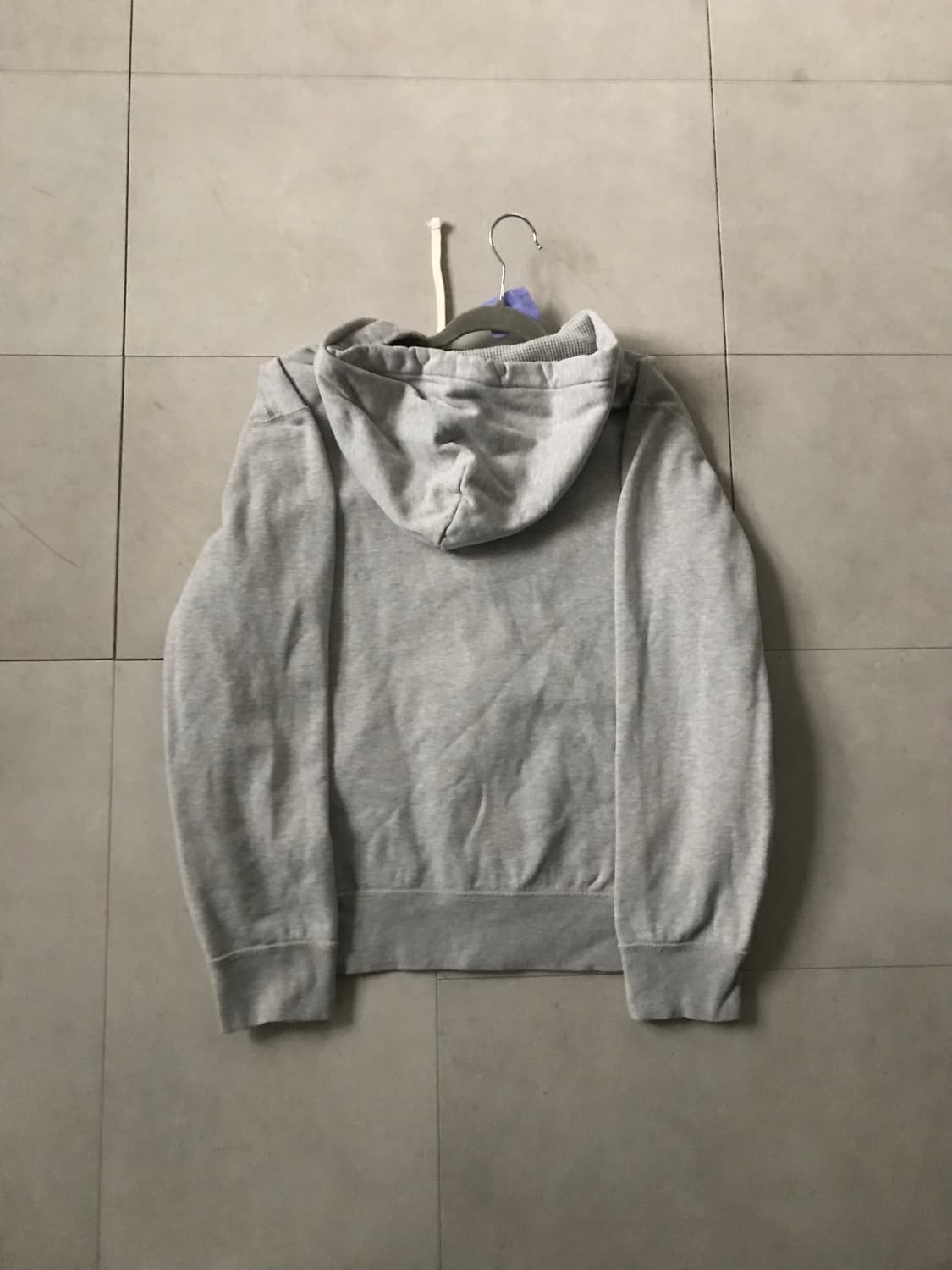 폴로 그레이 코튼 후드집업 상품이미지10