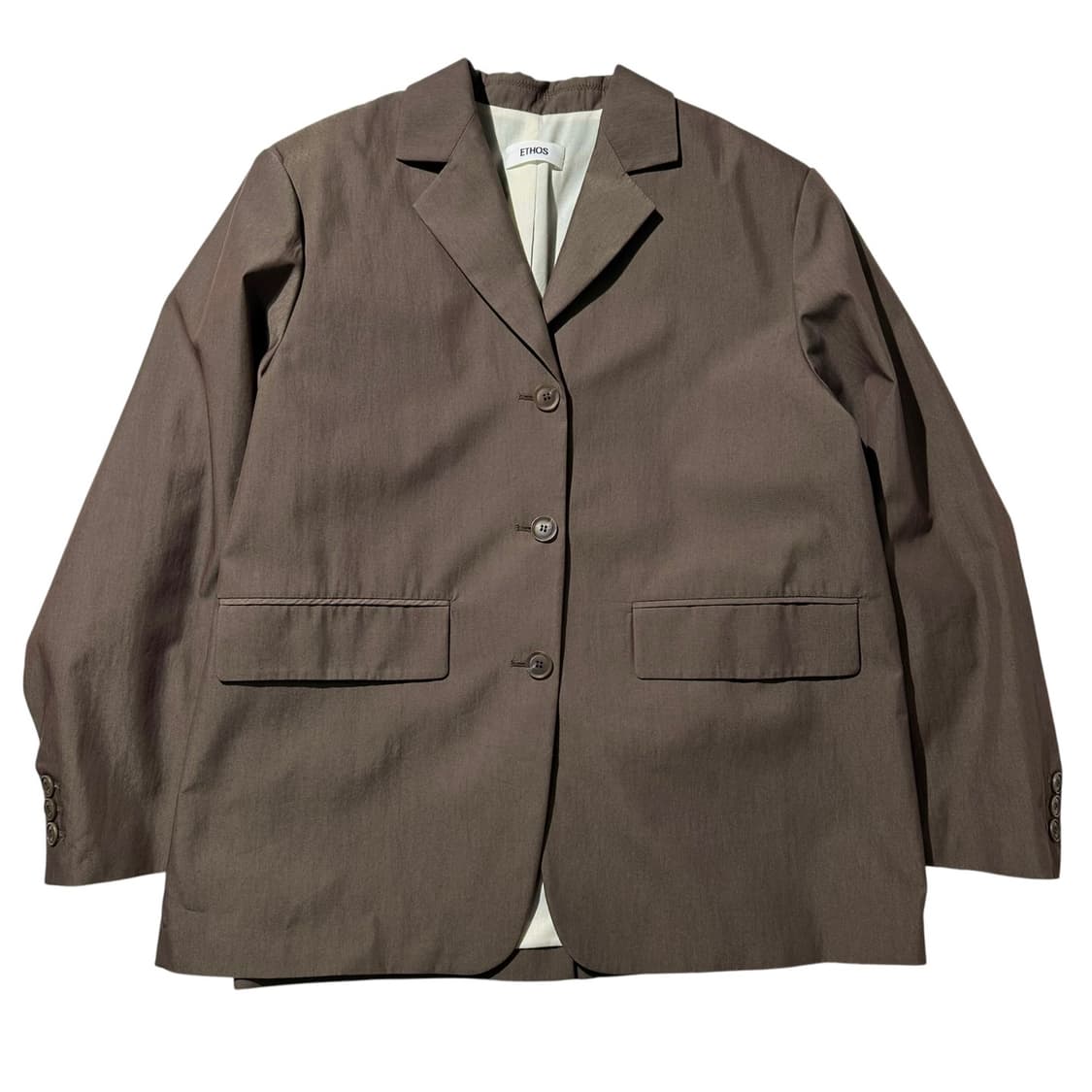 에토스 SERR 오버핏 싱글 블레이저 자켓 상품이미지1