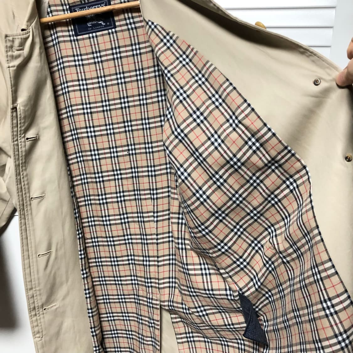 버버리 코트 트렌치코트 노바체크 맥코트 여성용 상품이미지3