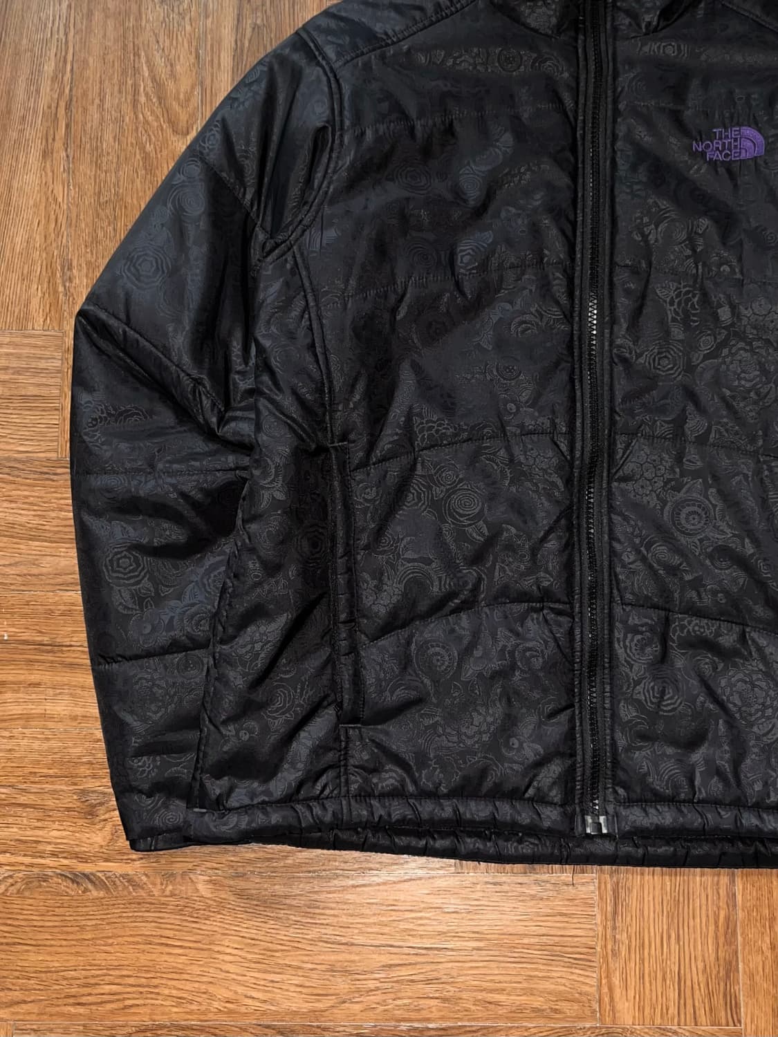 노스페이스 플로럴 코팅 경량패딩 상품이미지5