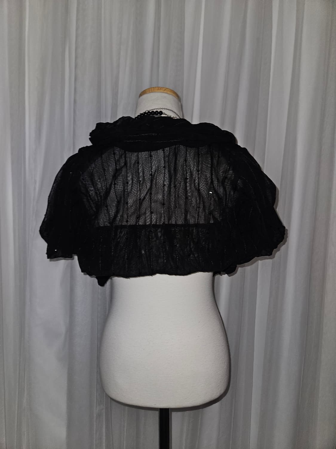 silent majority 슈슈룬 바닐라 로즈 볼레로 가디건 상품이미지4