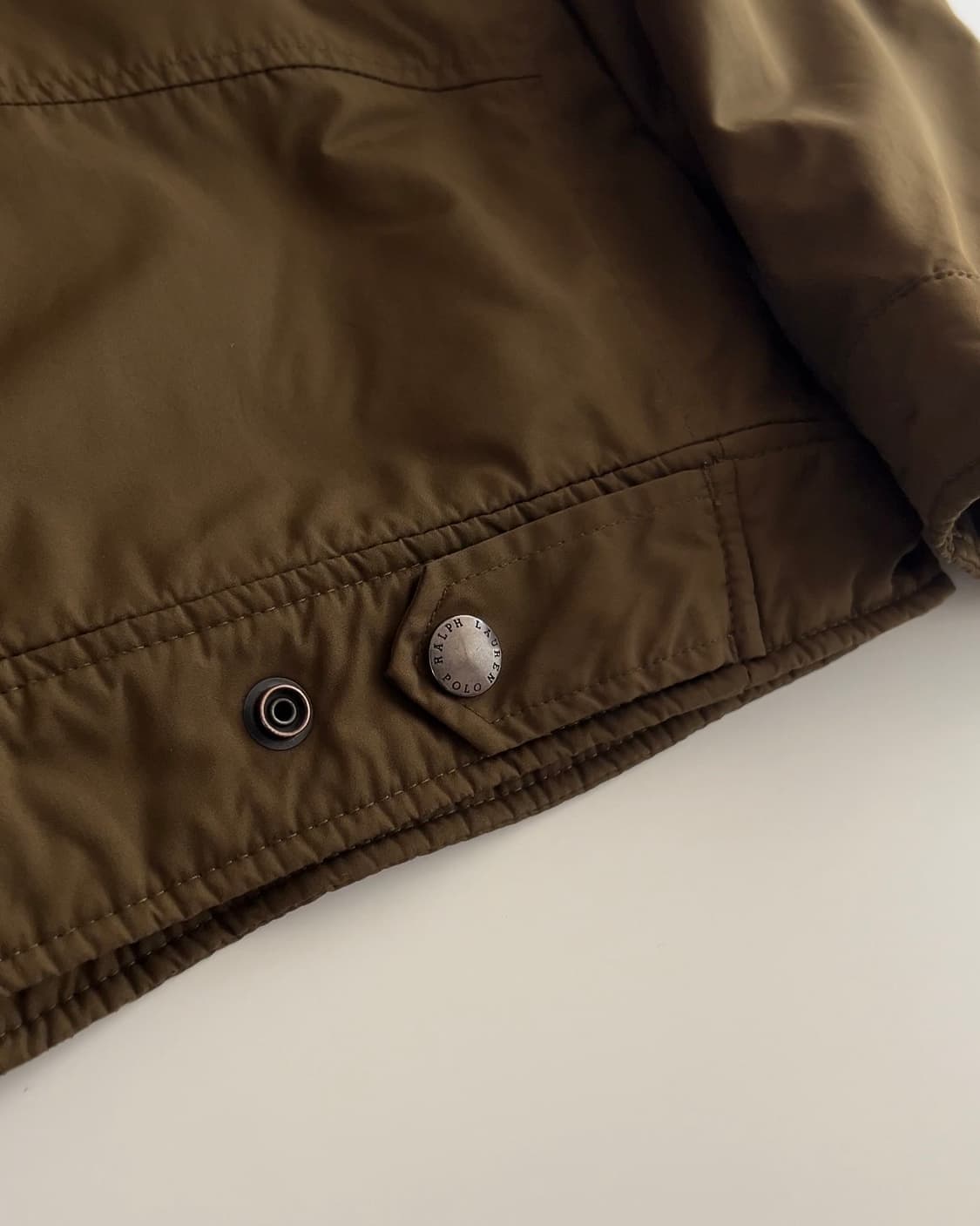 폴로 랄프로렌 카키 브라운 기모 블루종 자켓 M 상품이미지9