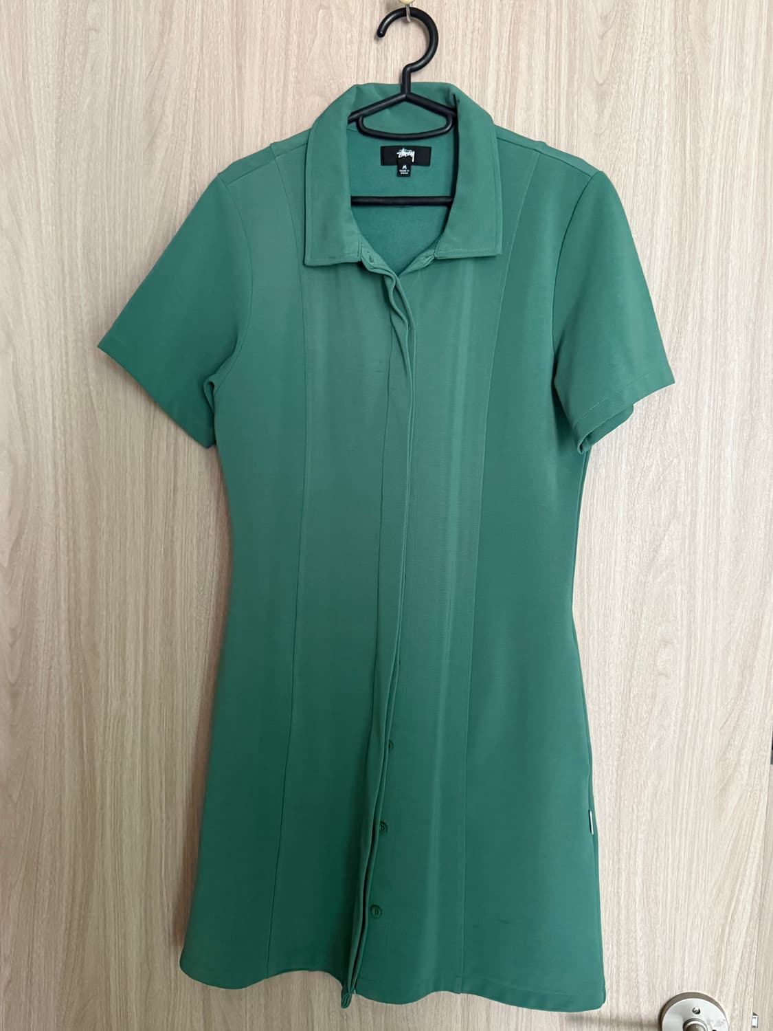  Stussy 그린 셔츠 원피스 M 상품이미지1