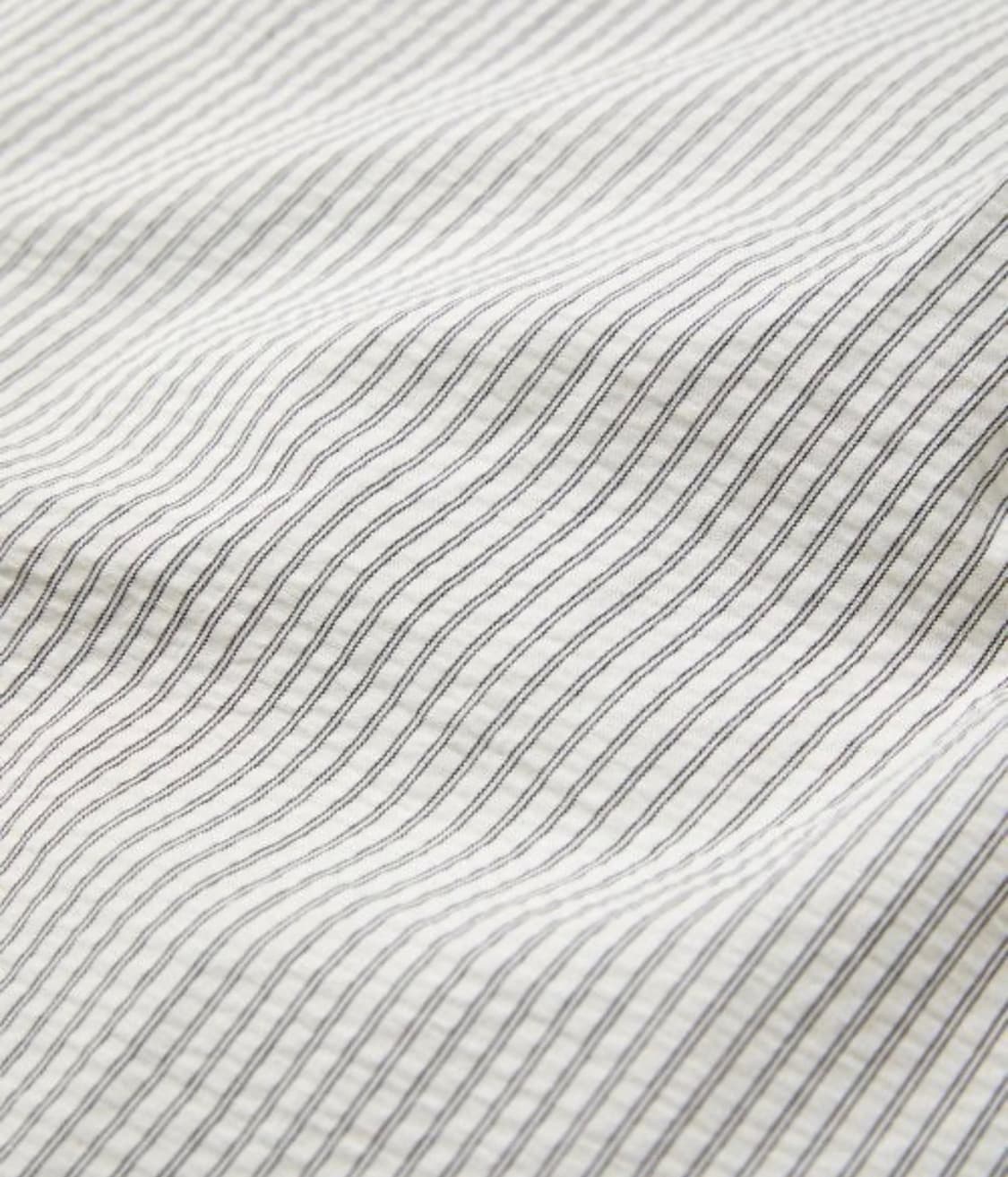[L] 수아레 링클 스트라이프 셔츠 아이보리 상품이미지9