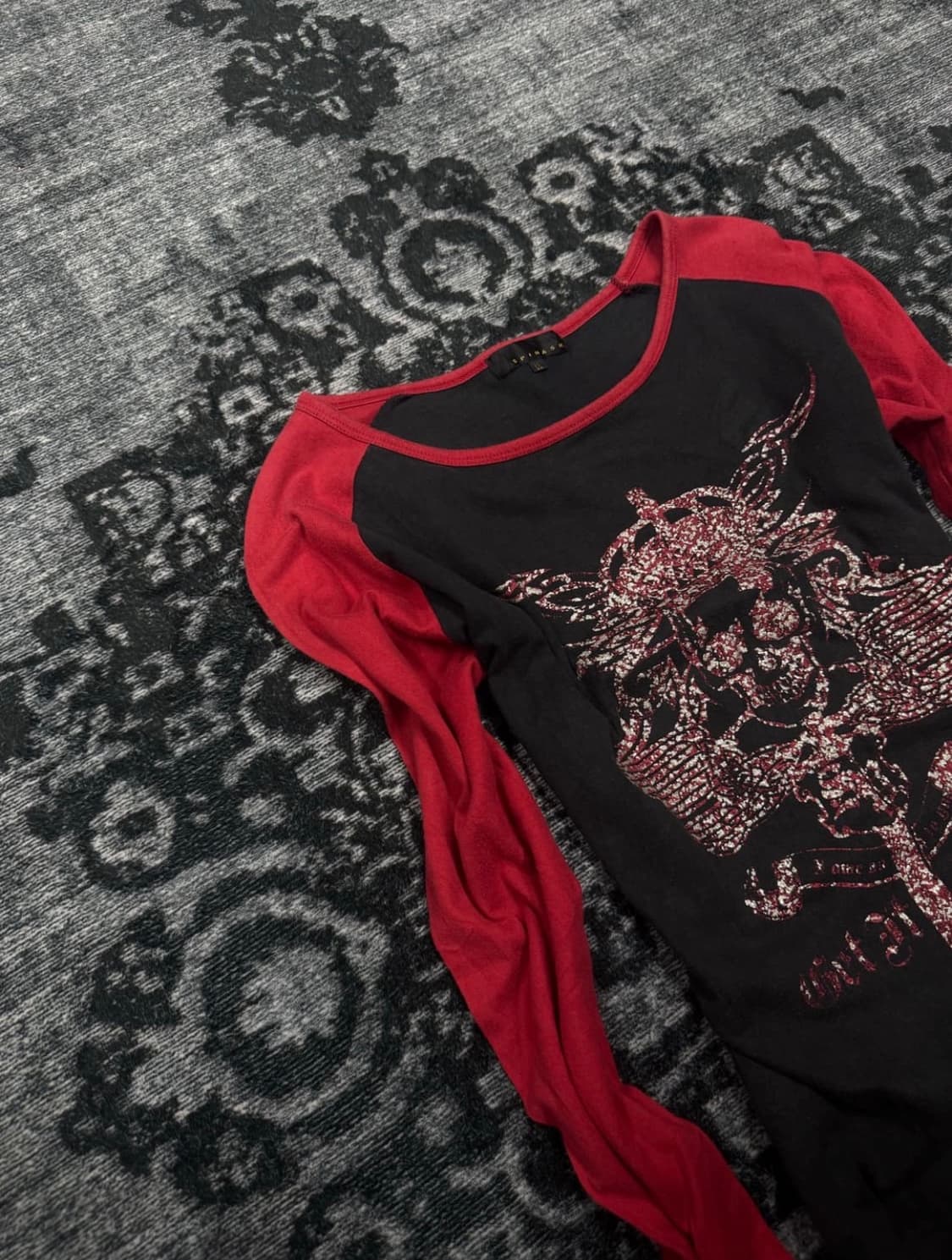 Spinash 00s y2k printing cut sew 상품이미지2
