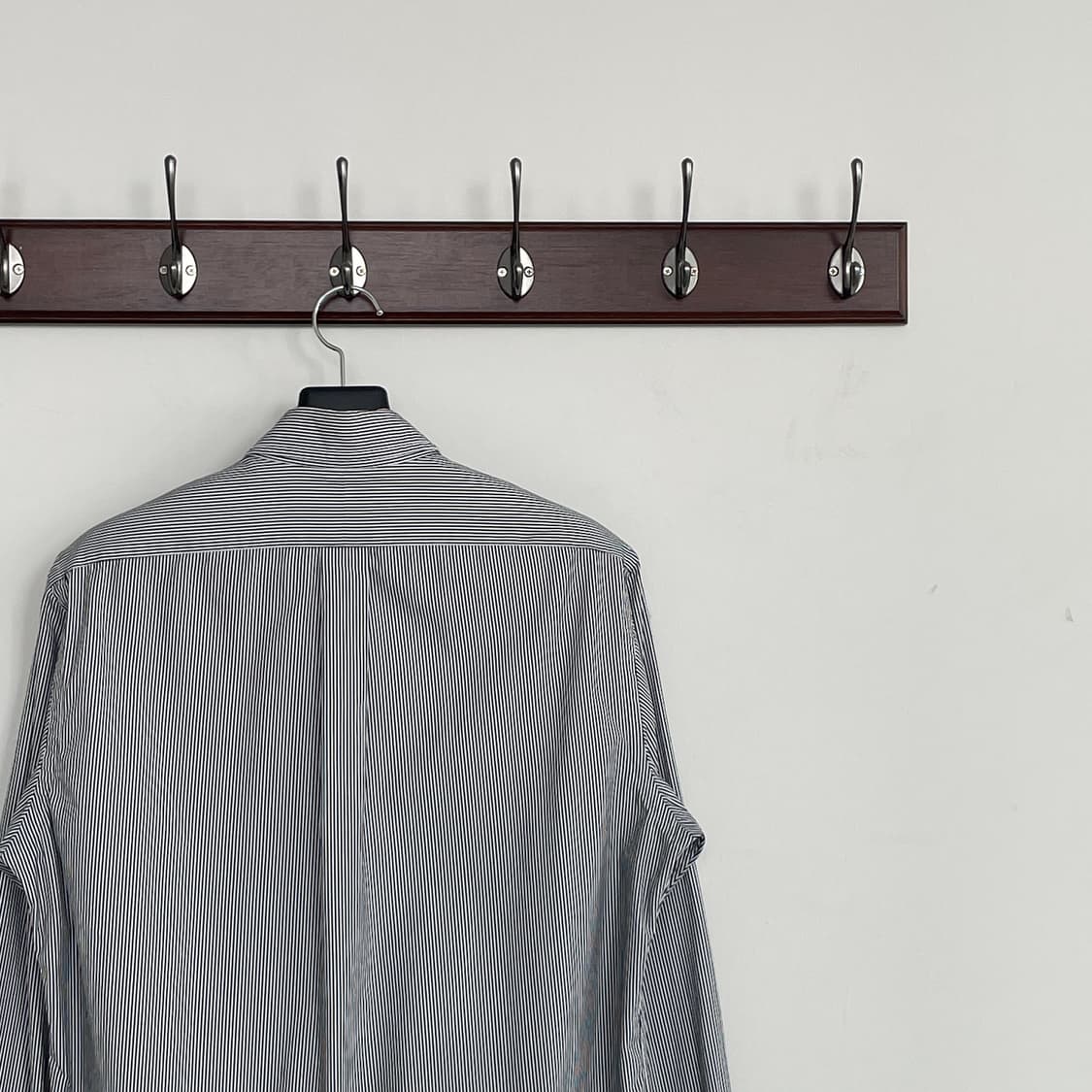 폴로 랄프로렌 블랙 화이트 스트라이프 셔츠 상품이미지6