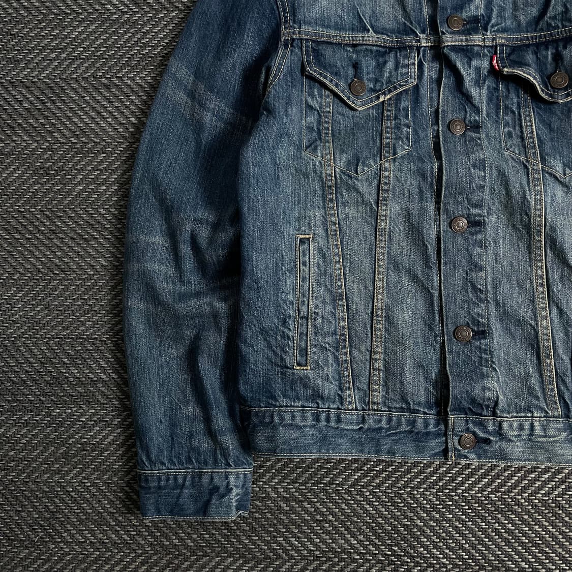 리바이스 오리지날 워싱 데님 트러커 자켓y 2938 상품이미지4