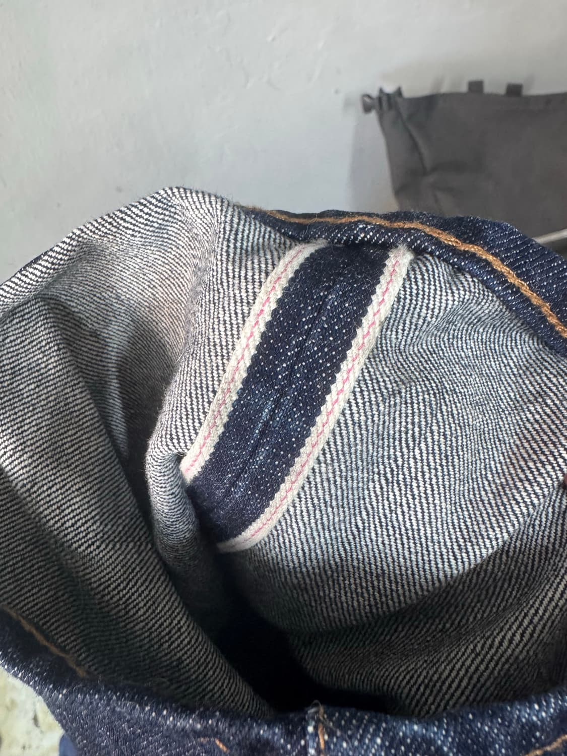 아웃스탠딩 40's 셀비지 인디고 L 상품이미지4