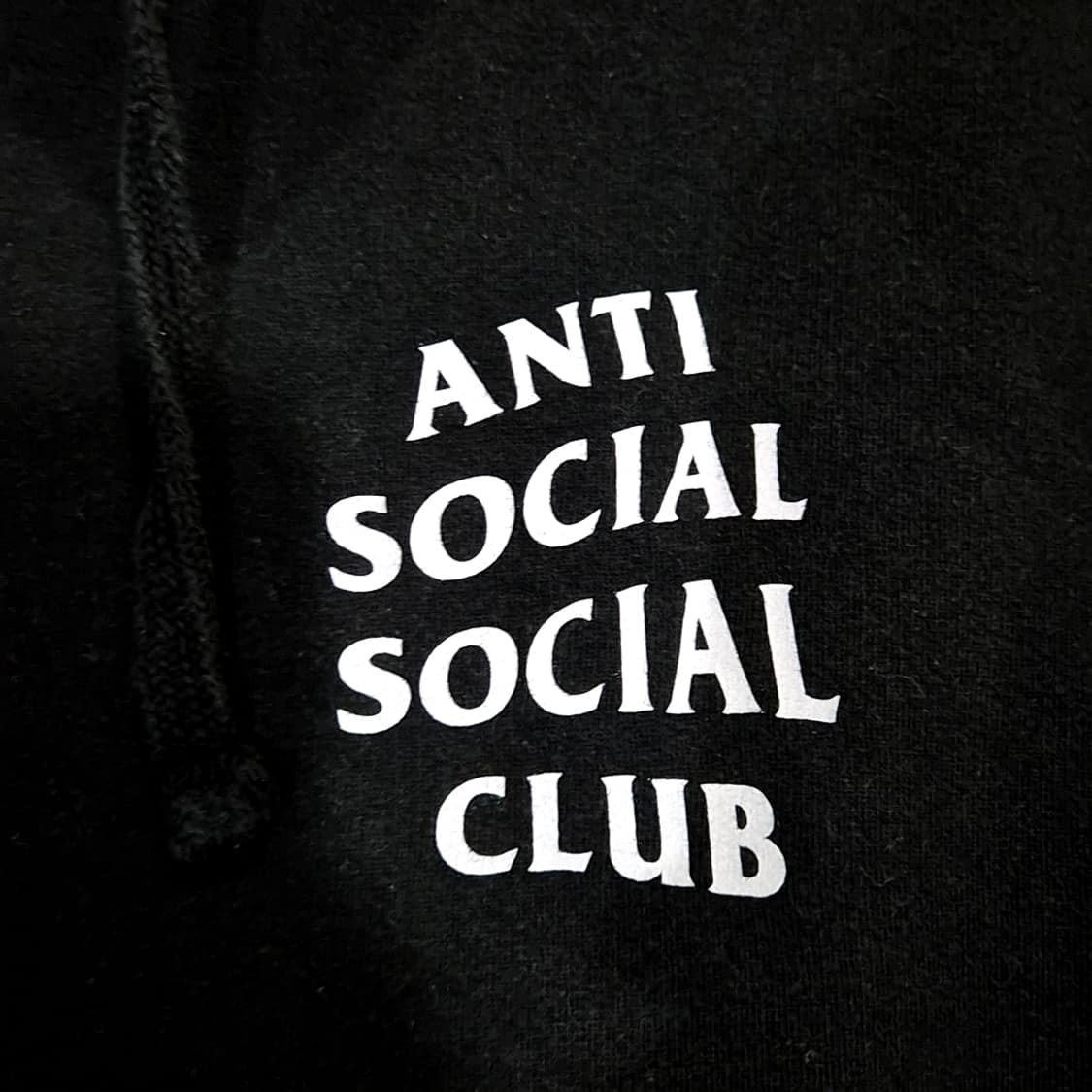 Anti Social Social Club 안티소셜소셜클럽 빅 로고 후드 상품이미지5