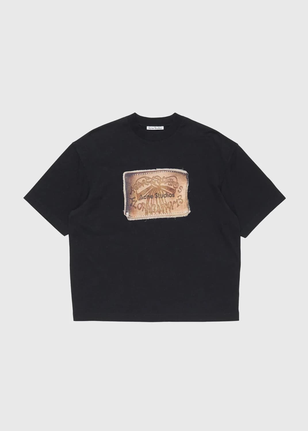 [M,L,XL]아크네스튜디오 26ss 보우 티셔츠/블랙 상품이미지4