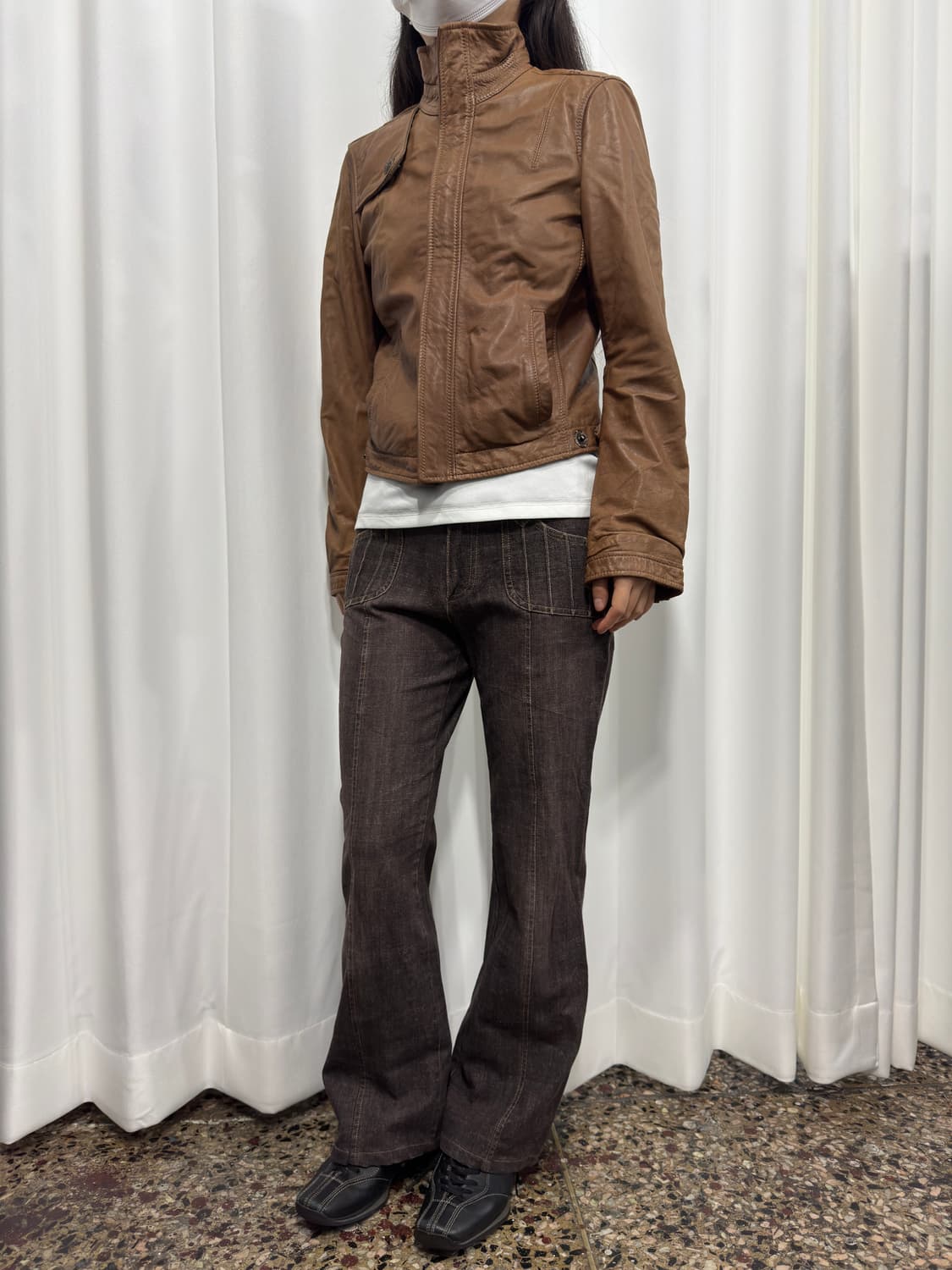 real leather jacket 상품이미지5