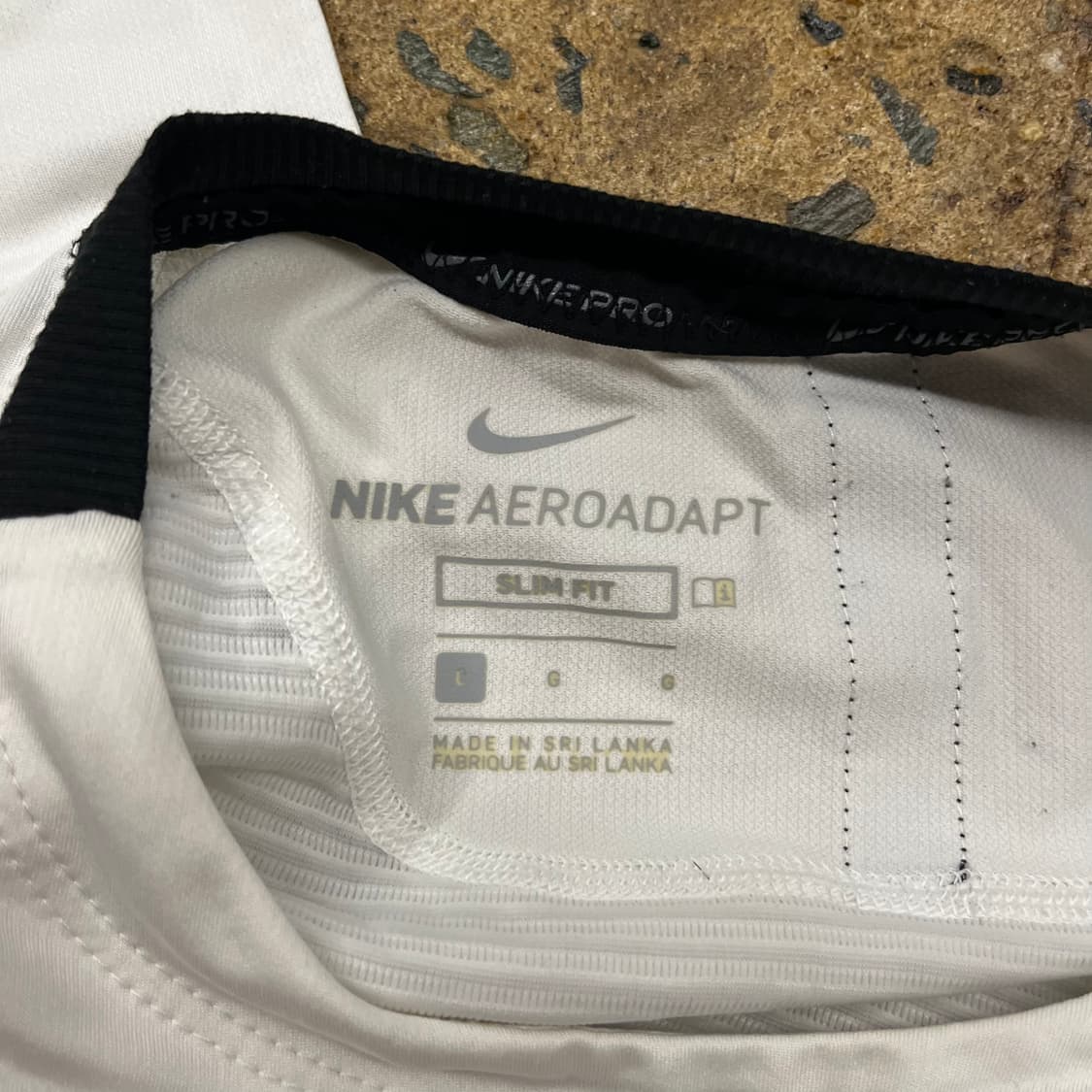 [ 정품/L ] 나이키 프로 에어로어댑트 반팔티 b8 상품이미지4