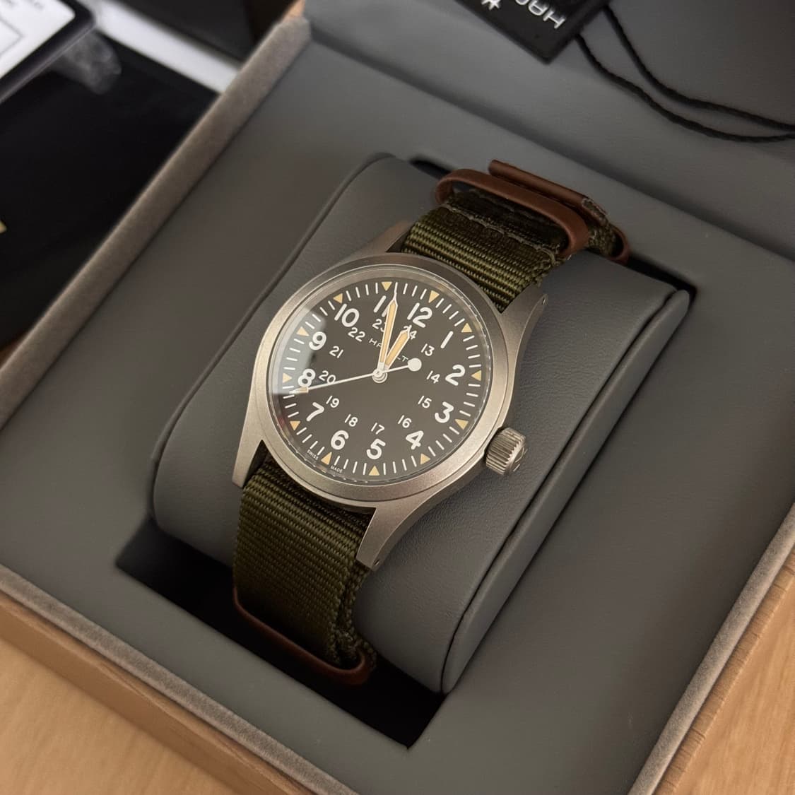 헤밀턴 카키필드 메카니컬 38mm 상품이미지3
