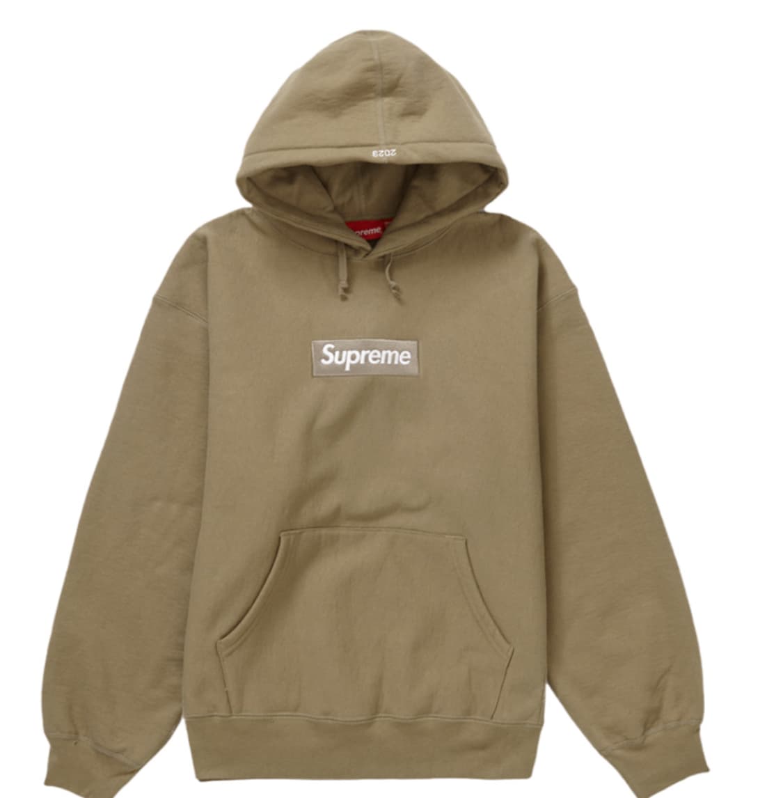 슈프림 박스로고 후드 스웨트셔츠 다크 샌드 - 23FW 상품이미지1