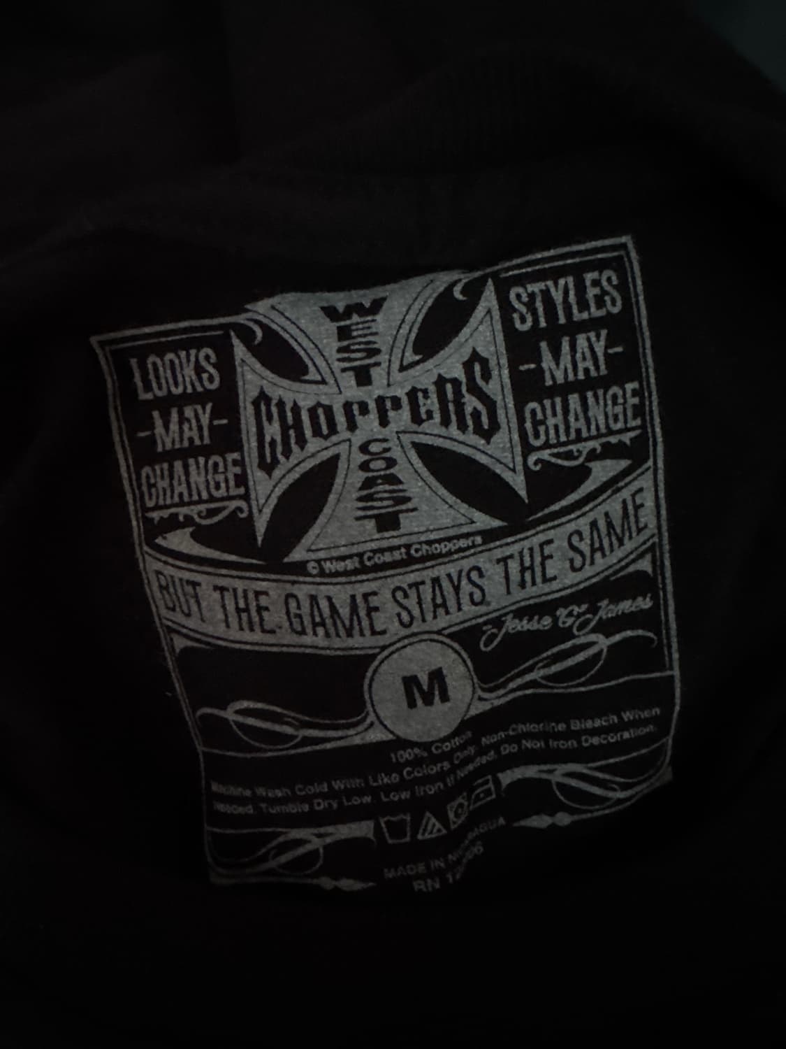 West coast choppers 웨스트코스트챠퍼스 로고티 상품이미지2