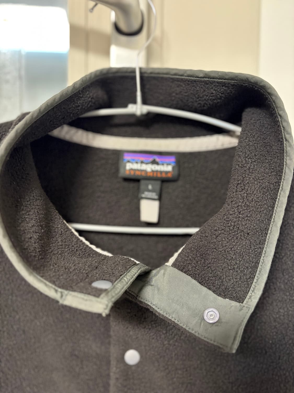 파타고니아 헤비웨이트 신칠라 포지그레이 / 블랙 L 상품이미지2