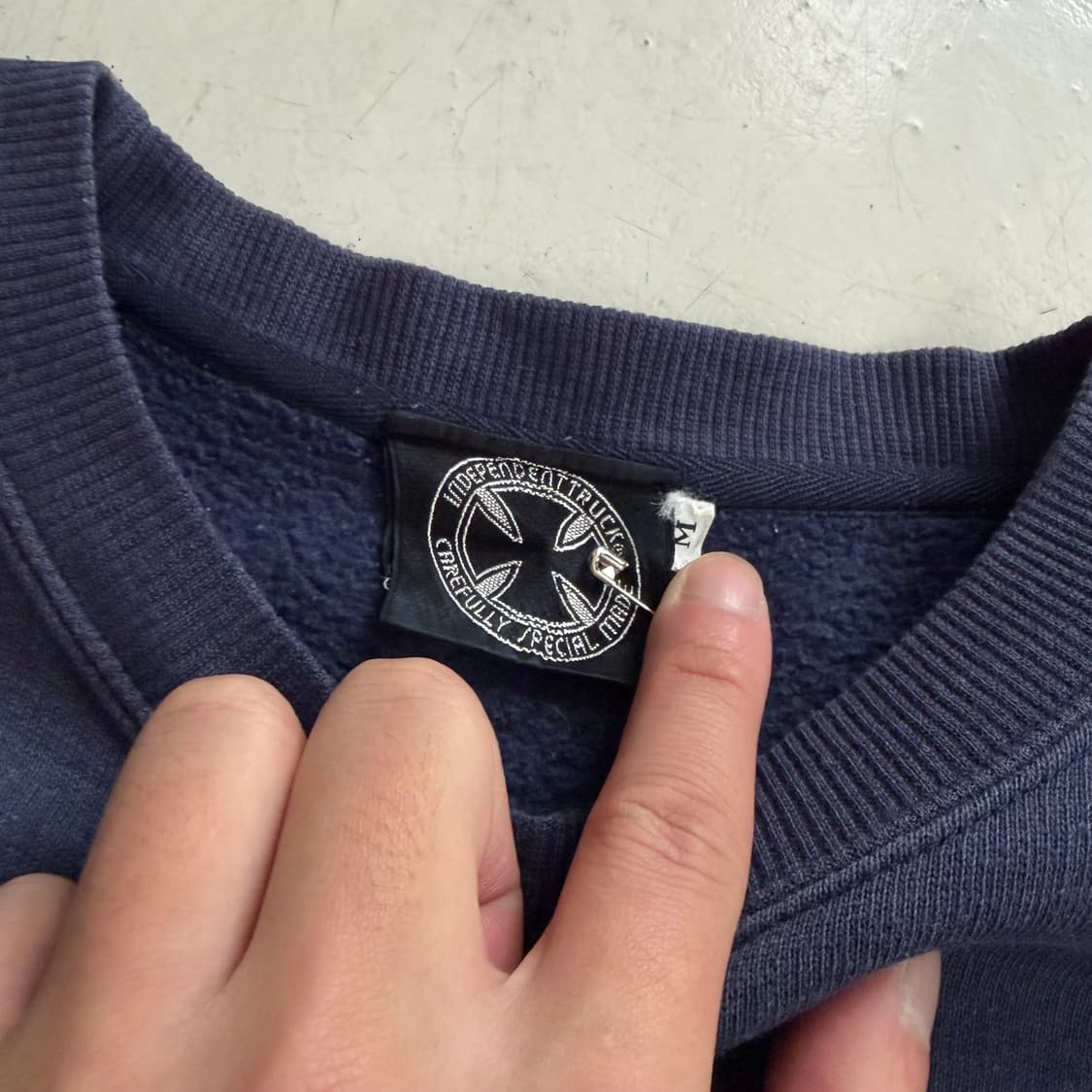 90s 인디펜던트 트럭 빈티지 스웻셔츠 M 상품이미지7