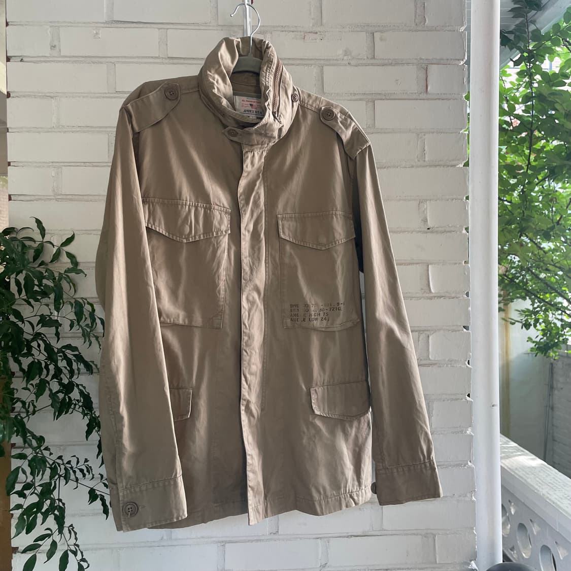 아비렉스 코튼 야상 자켓 상품이미지1