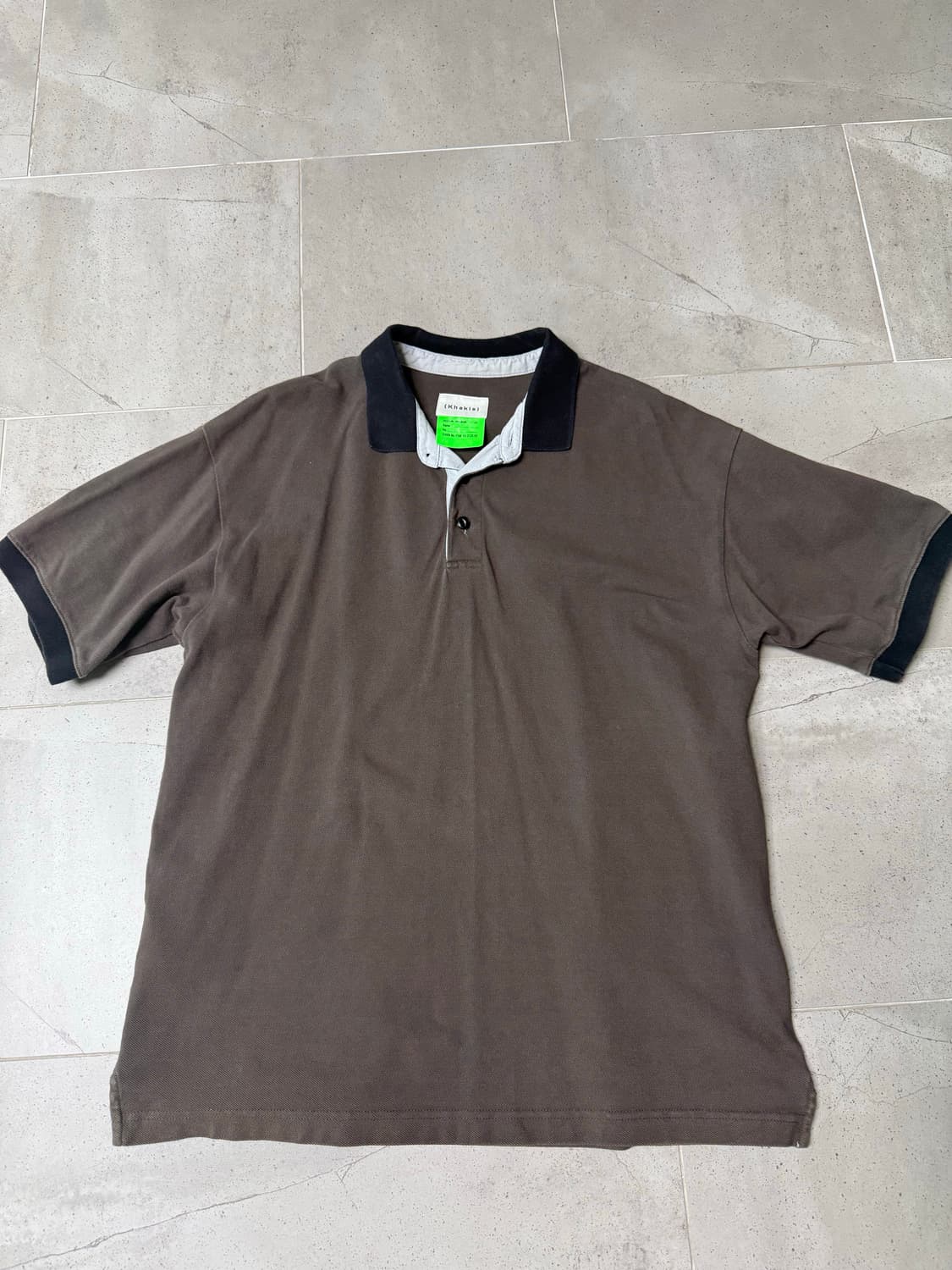 카키스 campus polo brown 2사이즈 상품이미지2