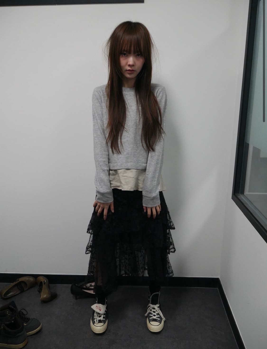 시소르타 스타 쉬어 스커트 상품이미지4