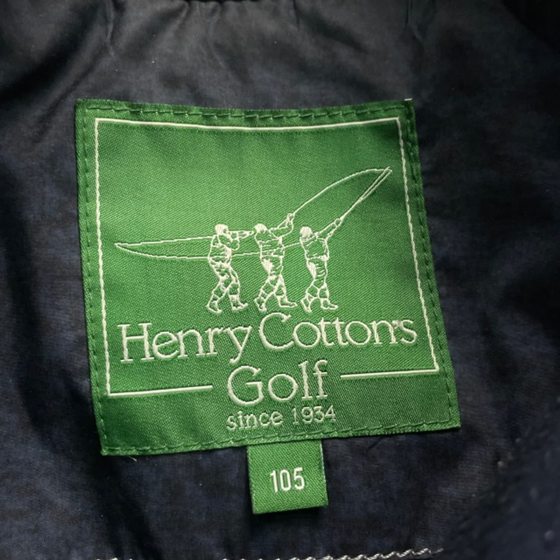 105 헨리코튼 골프 방풍 니트패딩 상품이미지3