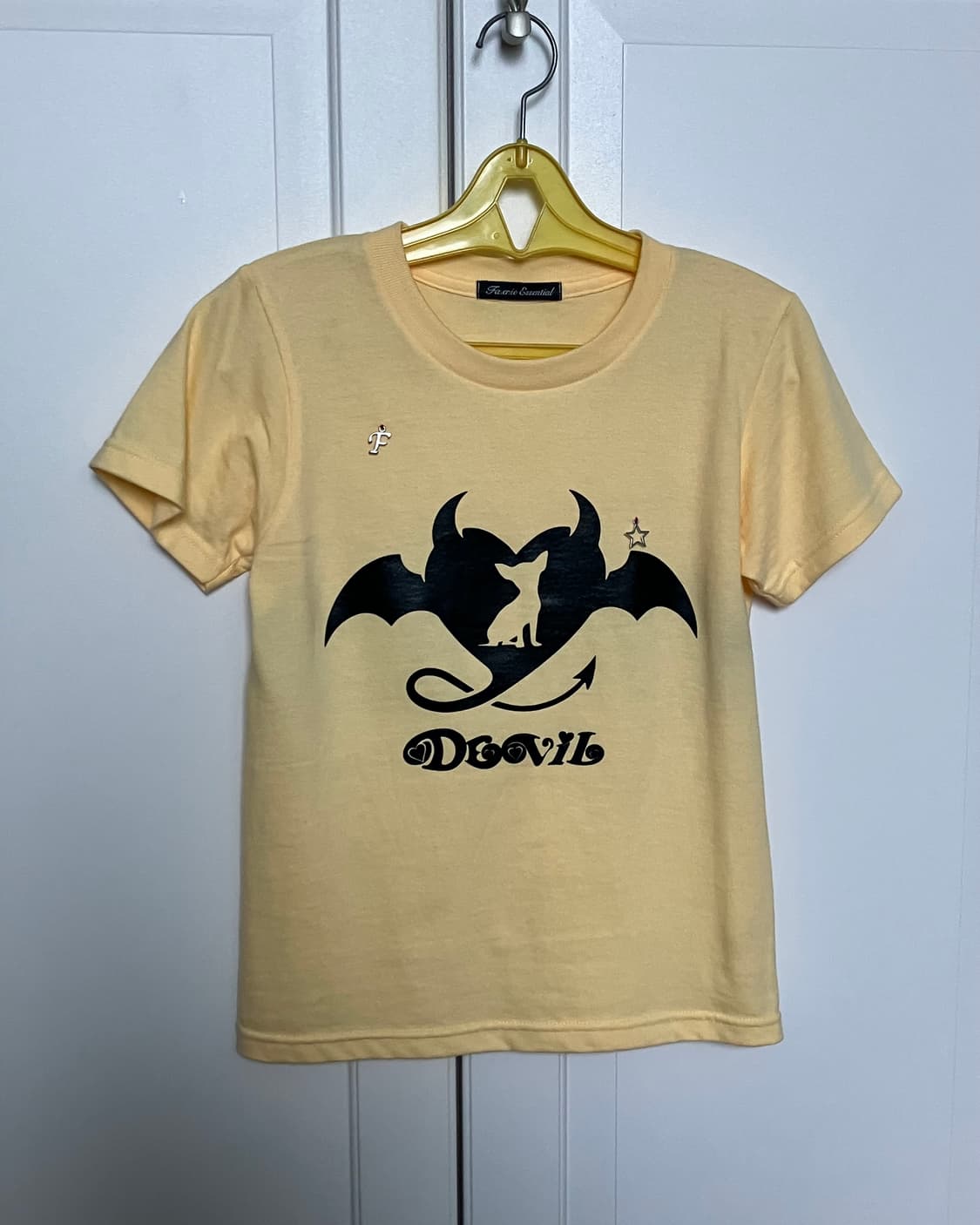 샵페어리 polite devil petit shirt (yellow) 상품이미지2