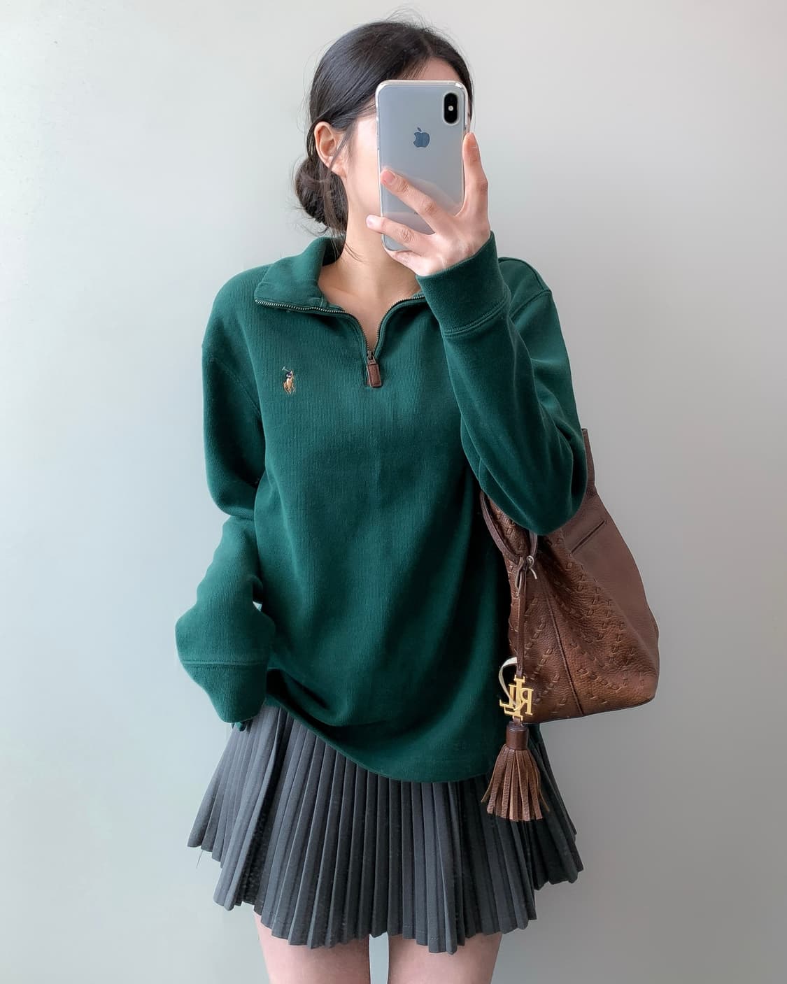 폴로 반집업 니트  상품이미지2