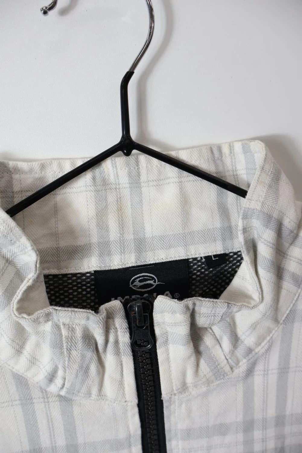 Impala Zip Plaid Short Sleeve Jacket 상품이미지8