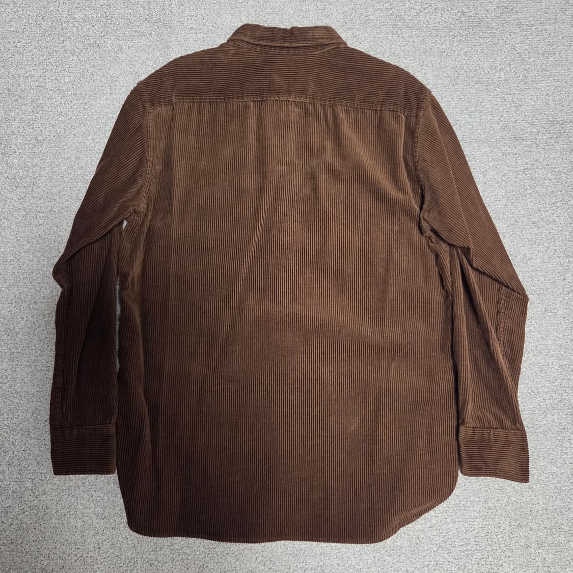 Uniqlo 유니클로 코듀로이 브라운셔츠 L(100) 상품이미지5