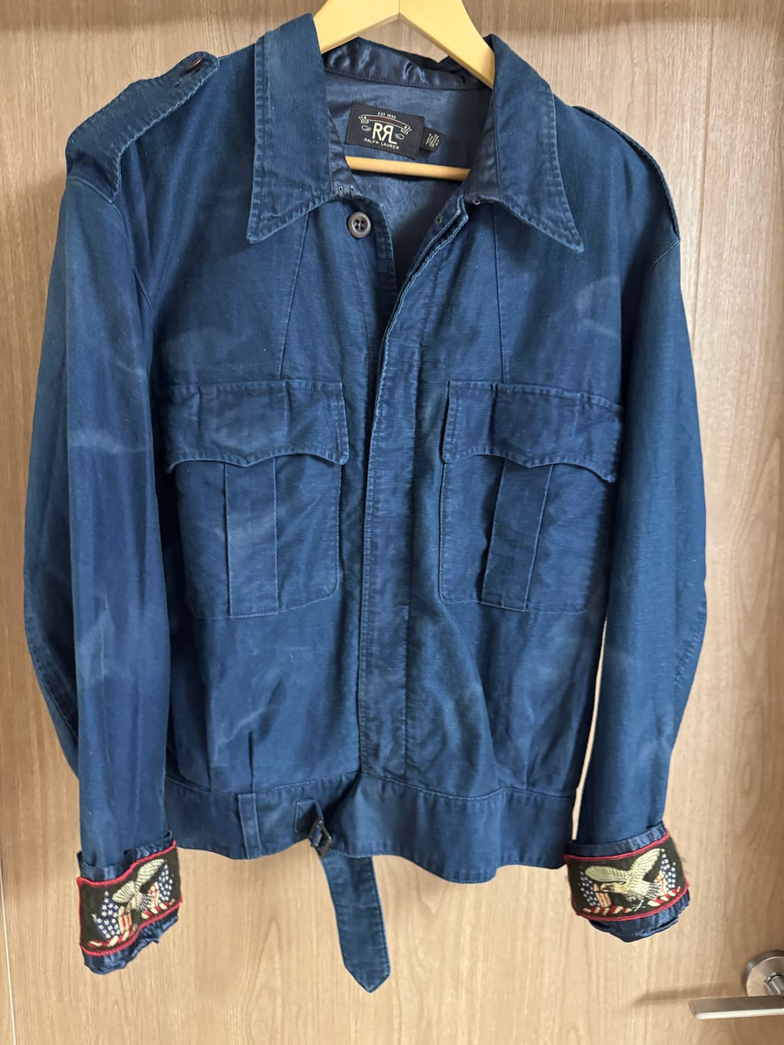 더블알엘(RRL) 인디고 수베니어 자켓 L사이즈 상품이미지2