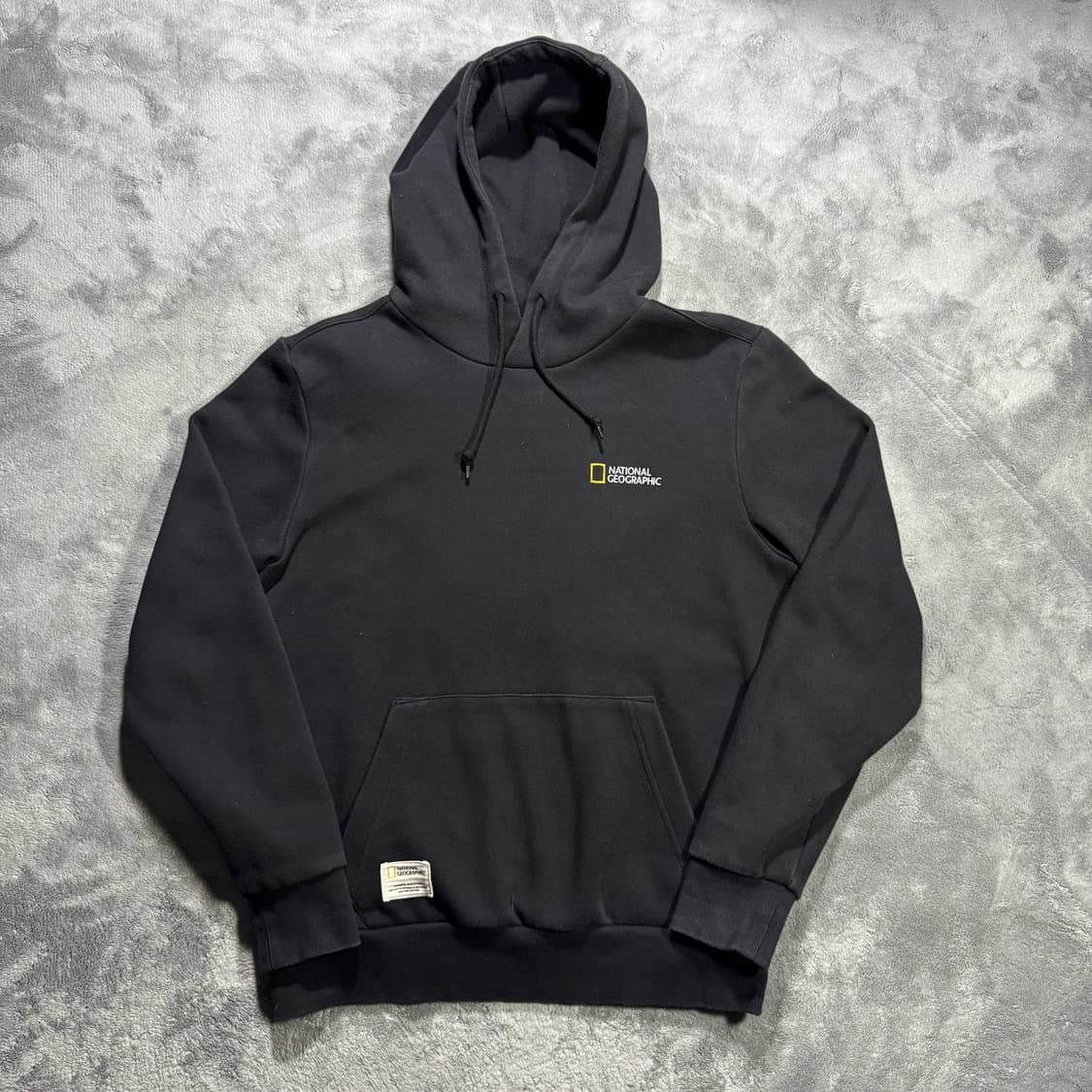 내셔널지오그래픽 검정색 후드티 상품이미지1