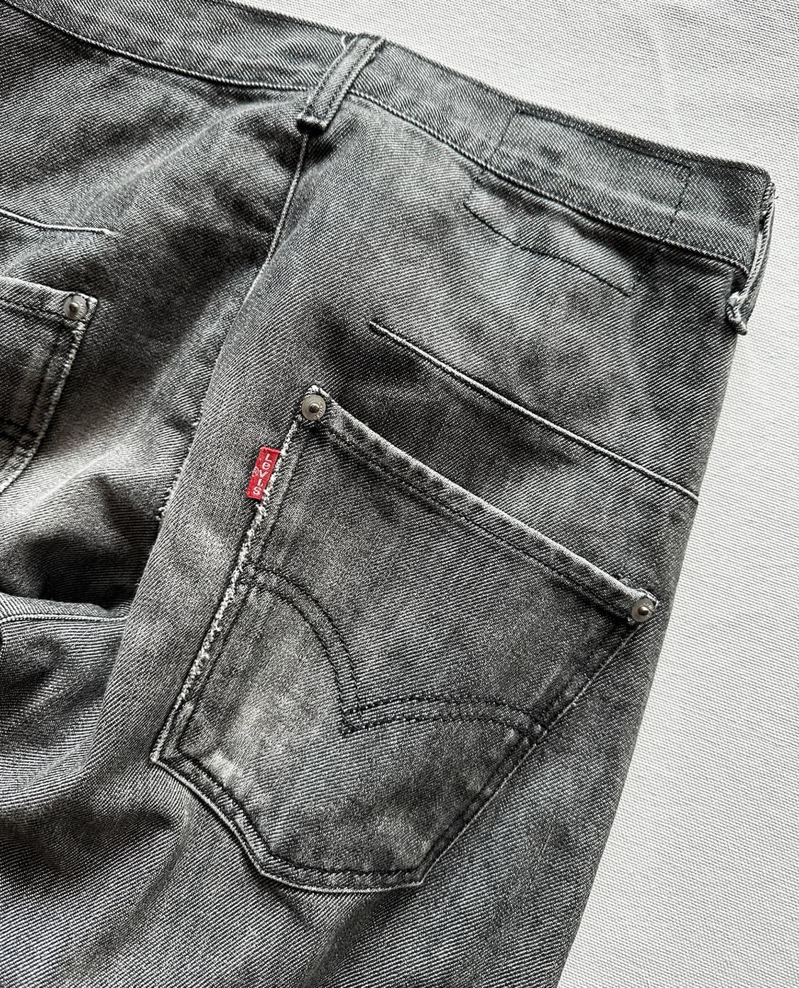 LEVI'S engineered regular black w28 상품이미지8