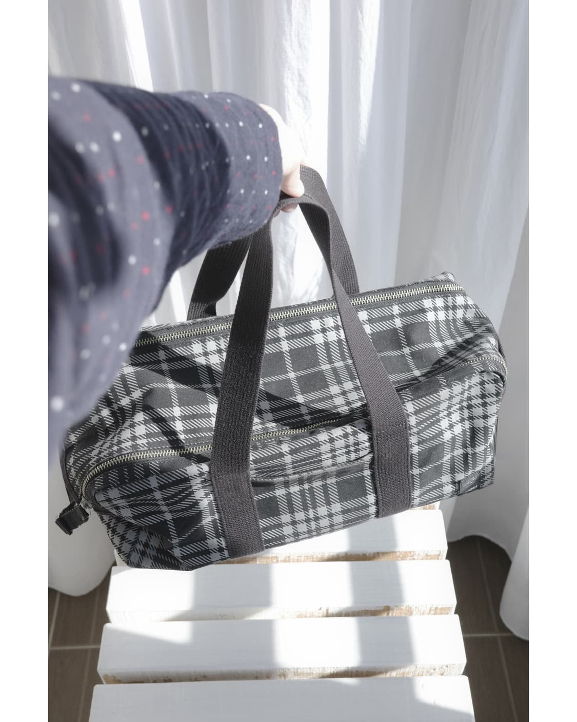 Hem checked bag 상품이미지7