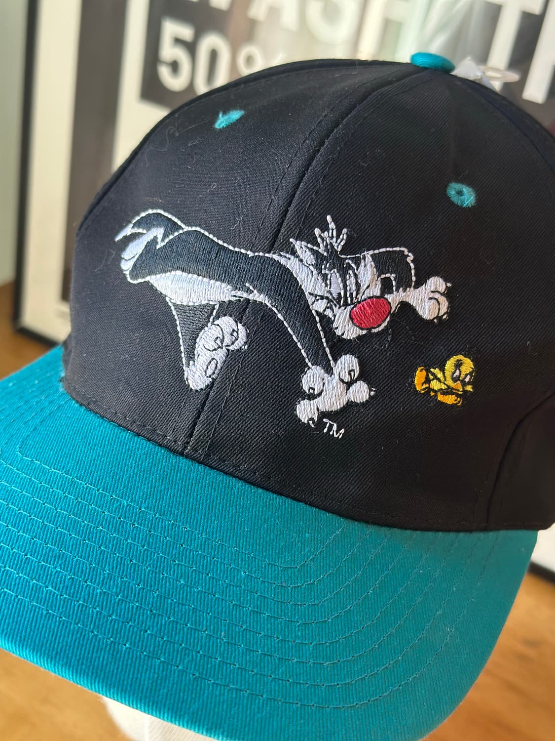Deadstock) 90s Looney Tunes 루니툰스 빈티지 모자 상품이미지2