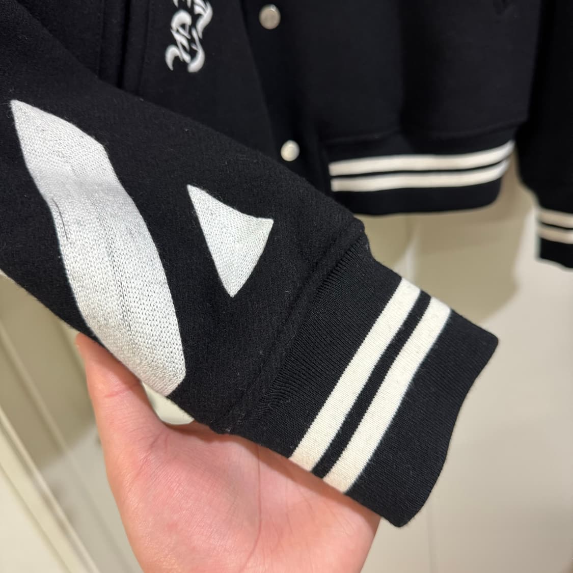 오프화이트 버질아블로 스타디움 바시티 자켓 XL  상품이미지7