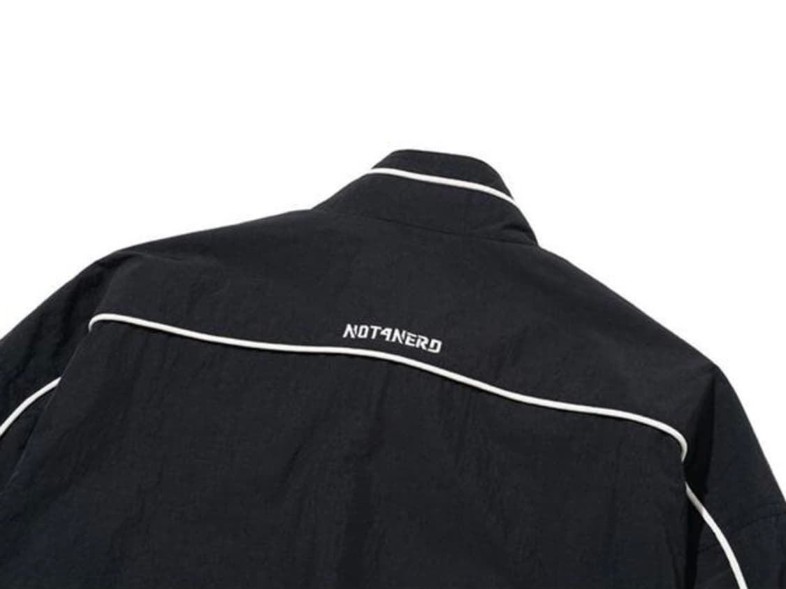 [XL] 낫포너드 트라이벌 로고 나일론 레이싱 자켓 새상품 상품이미지6