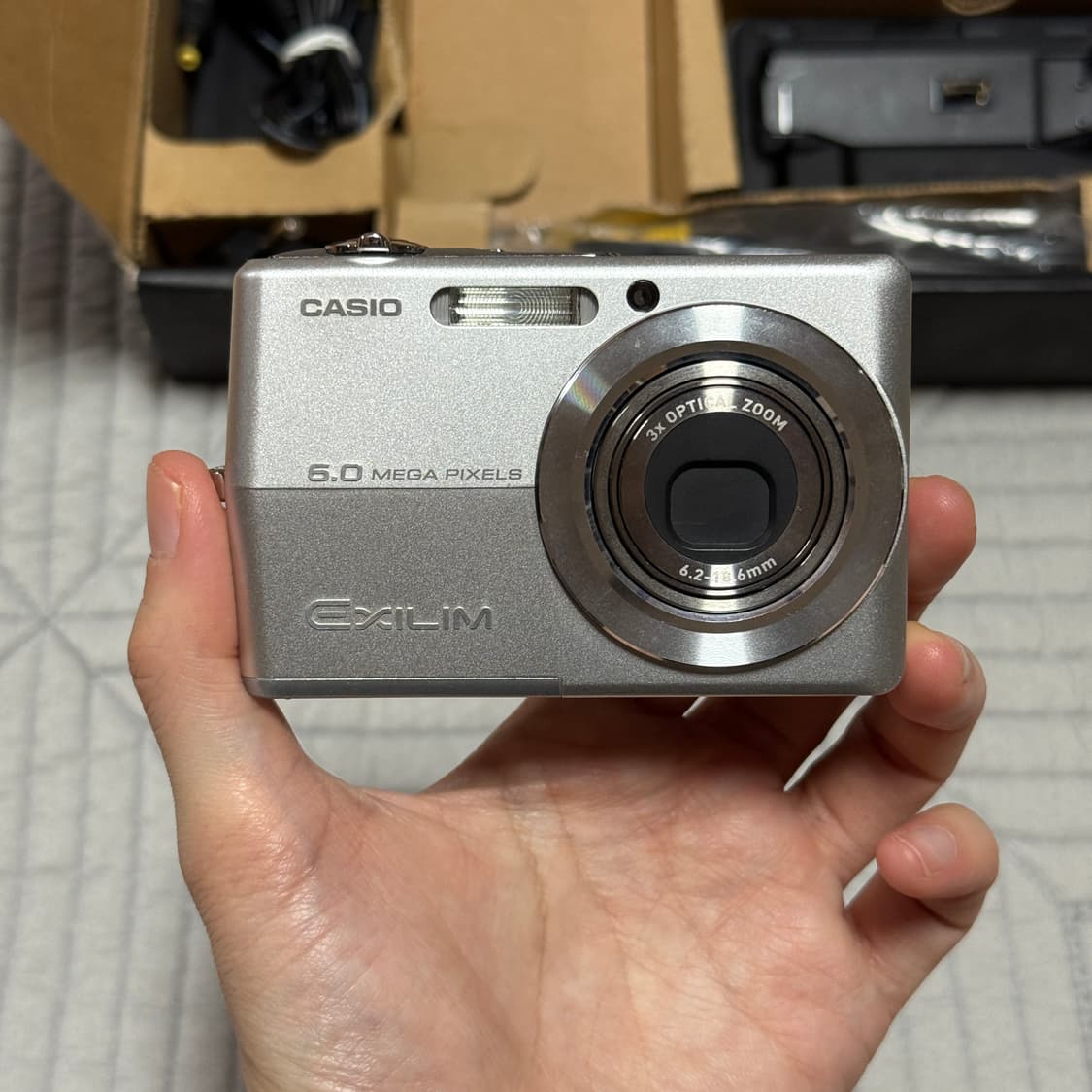 풀박스 CASIO EXILIM EX-Z600 카시오 엑슬림 실버디카 상품이미지2