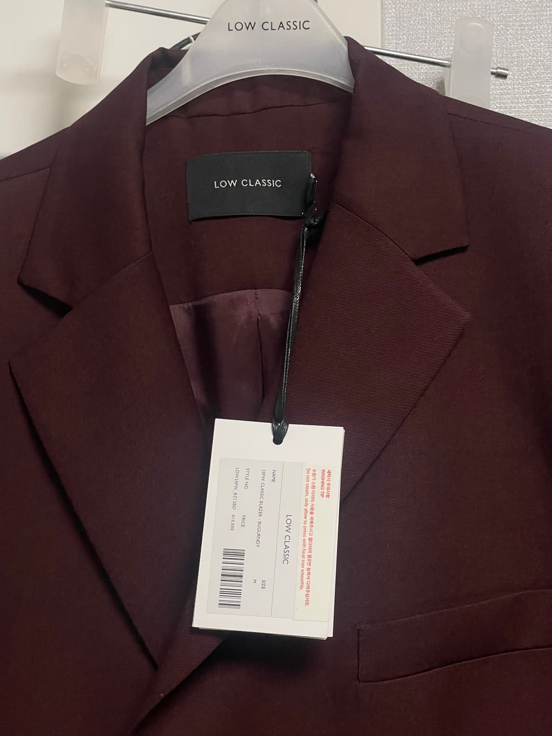 LOW CLASSIC 20FW classic blazer  상품이미지4