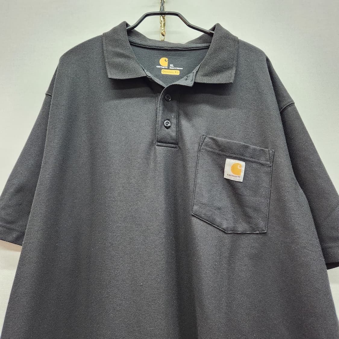 칼하트 원포켓 로고 반팔카라 XL(2XL) 상품이미지2
